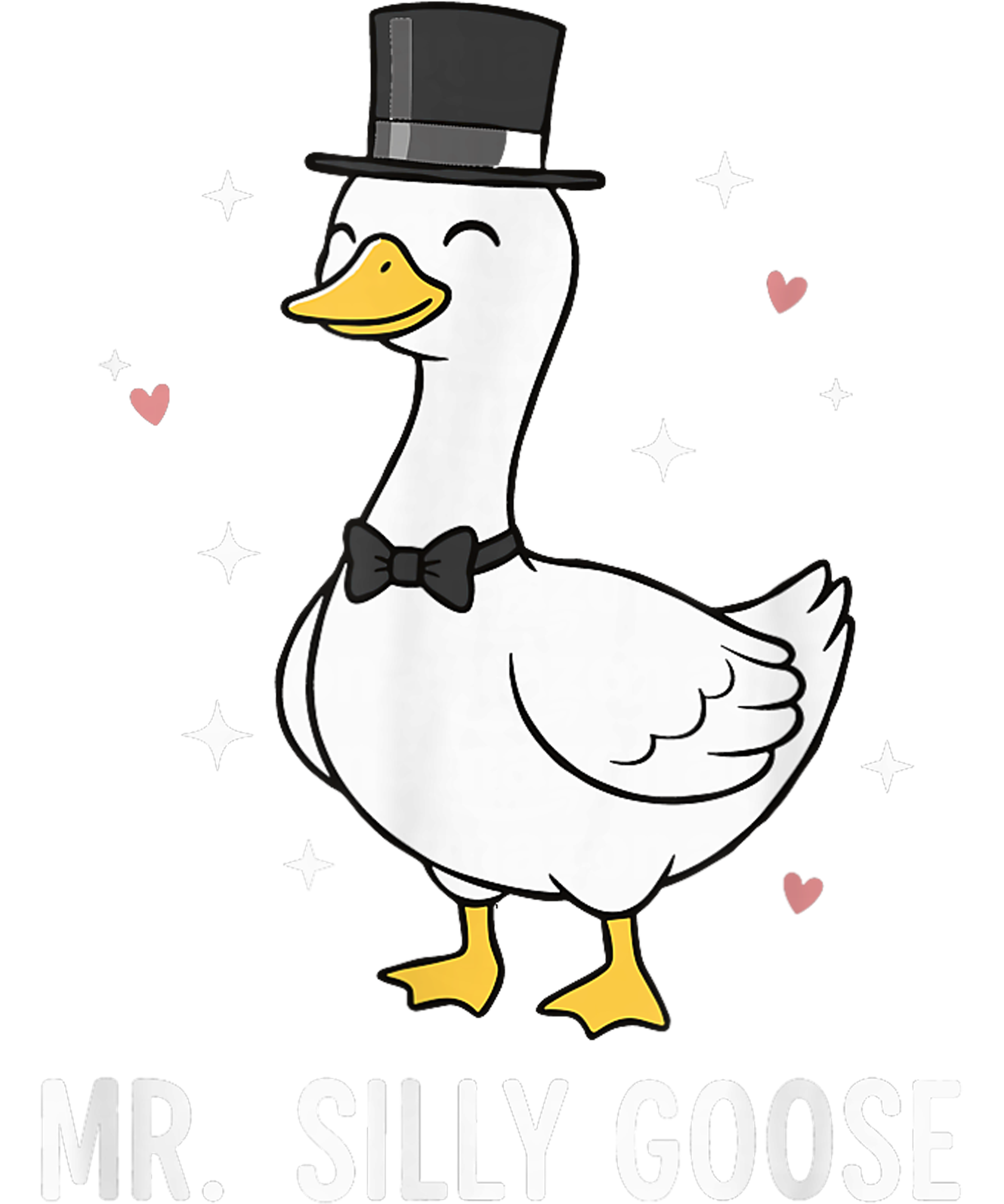 Silly Goose Groom DTF Transfer