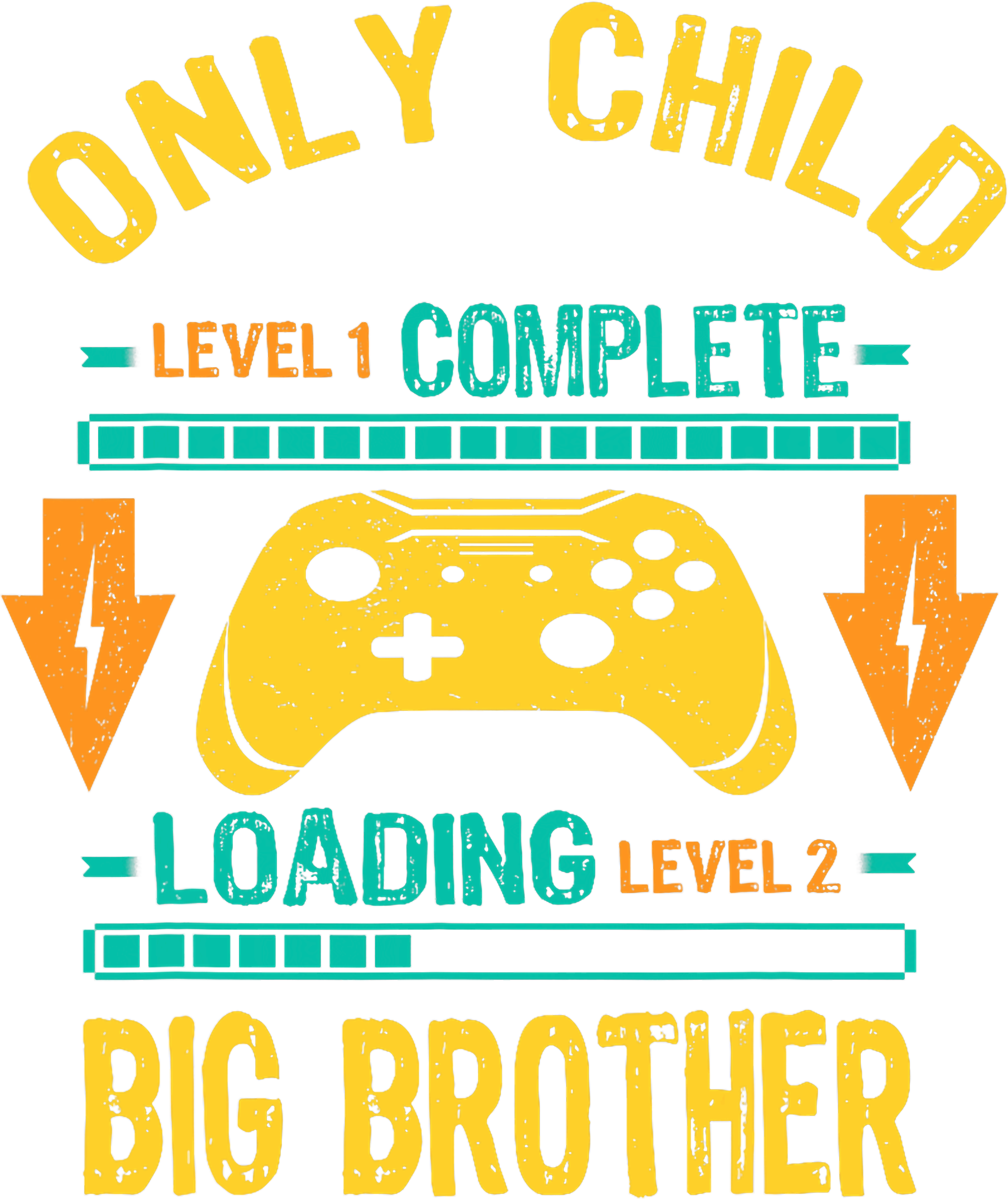 Gamer Big Brother Loading DTF Transfer