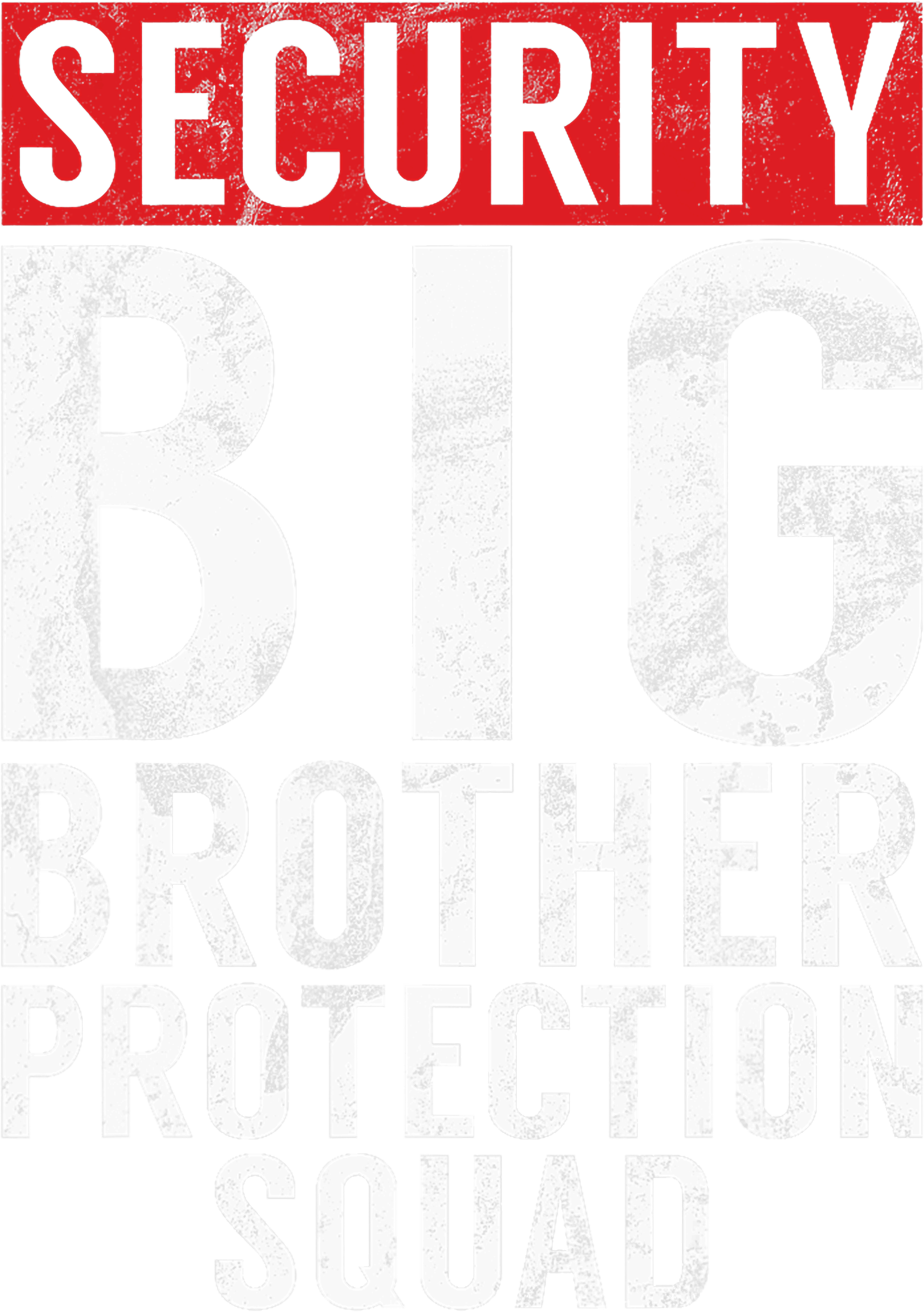 Security Squad Big Brother DTF Transfer