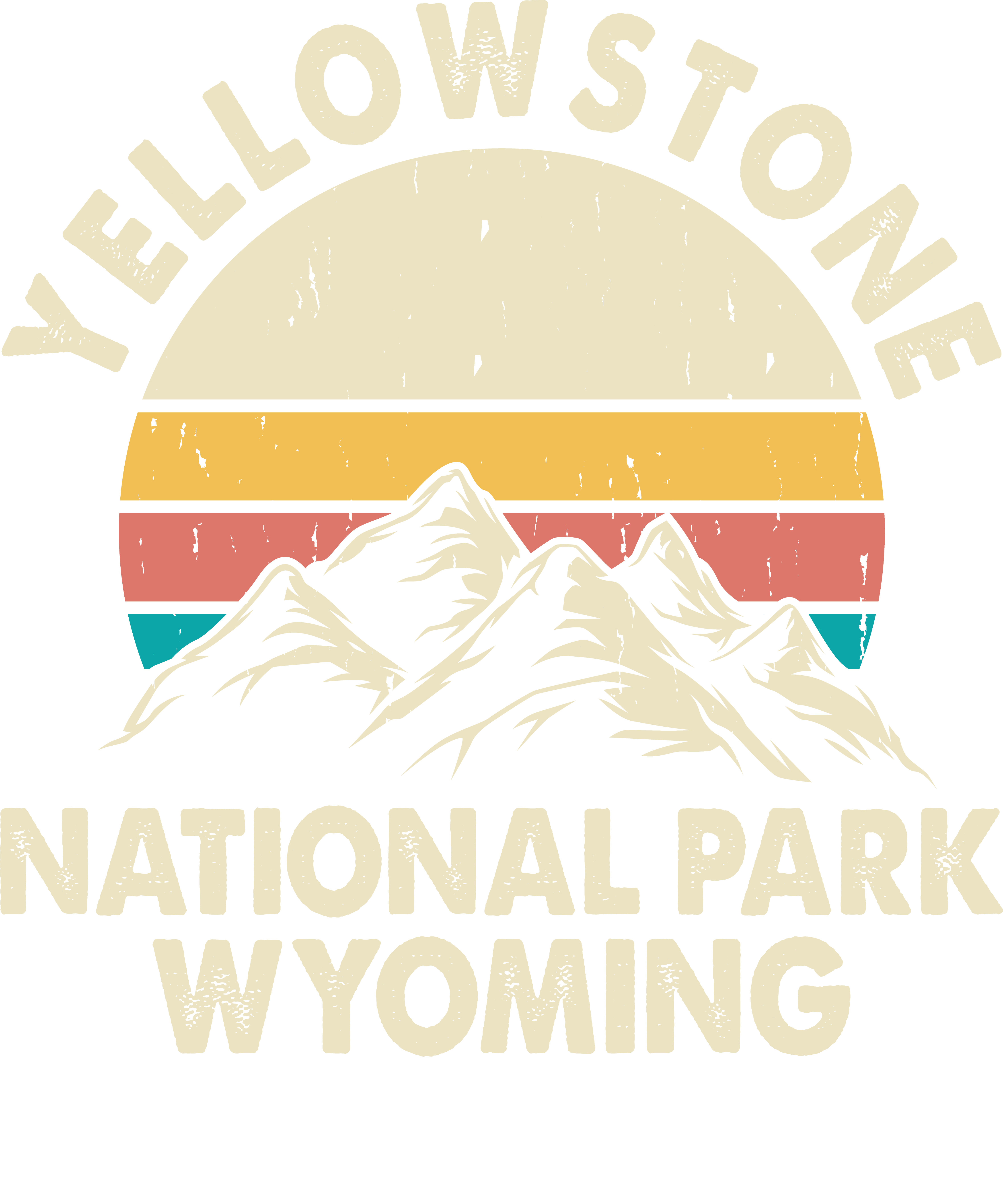 Yellowstone National Park Adventure DTF Transfer