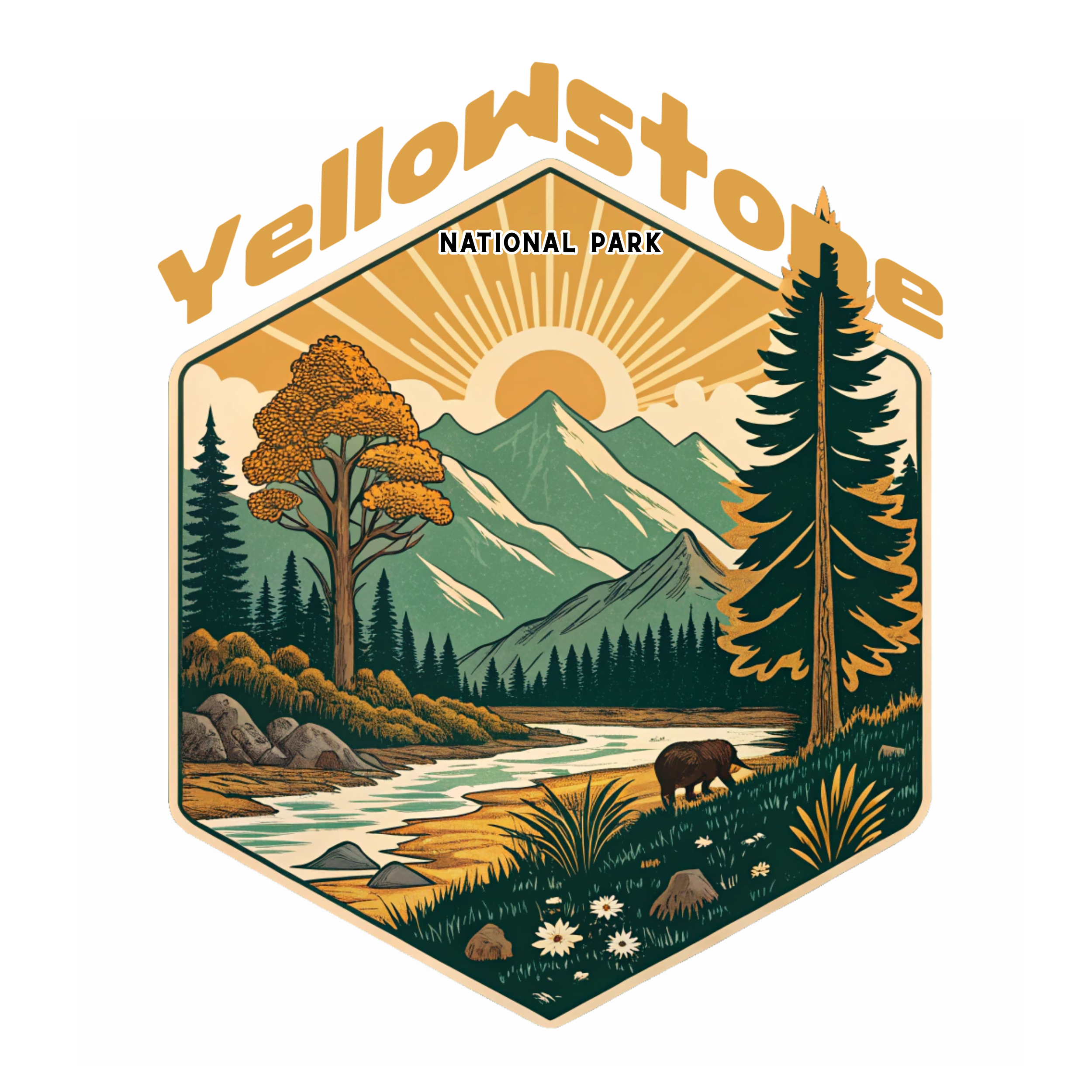 Yellowstone National Park Wilderness DTF Transfer