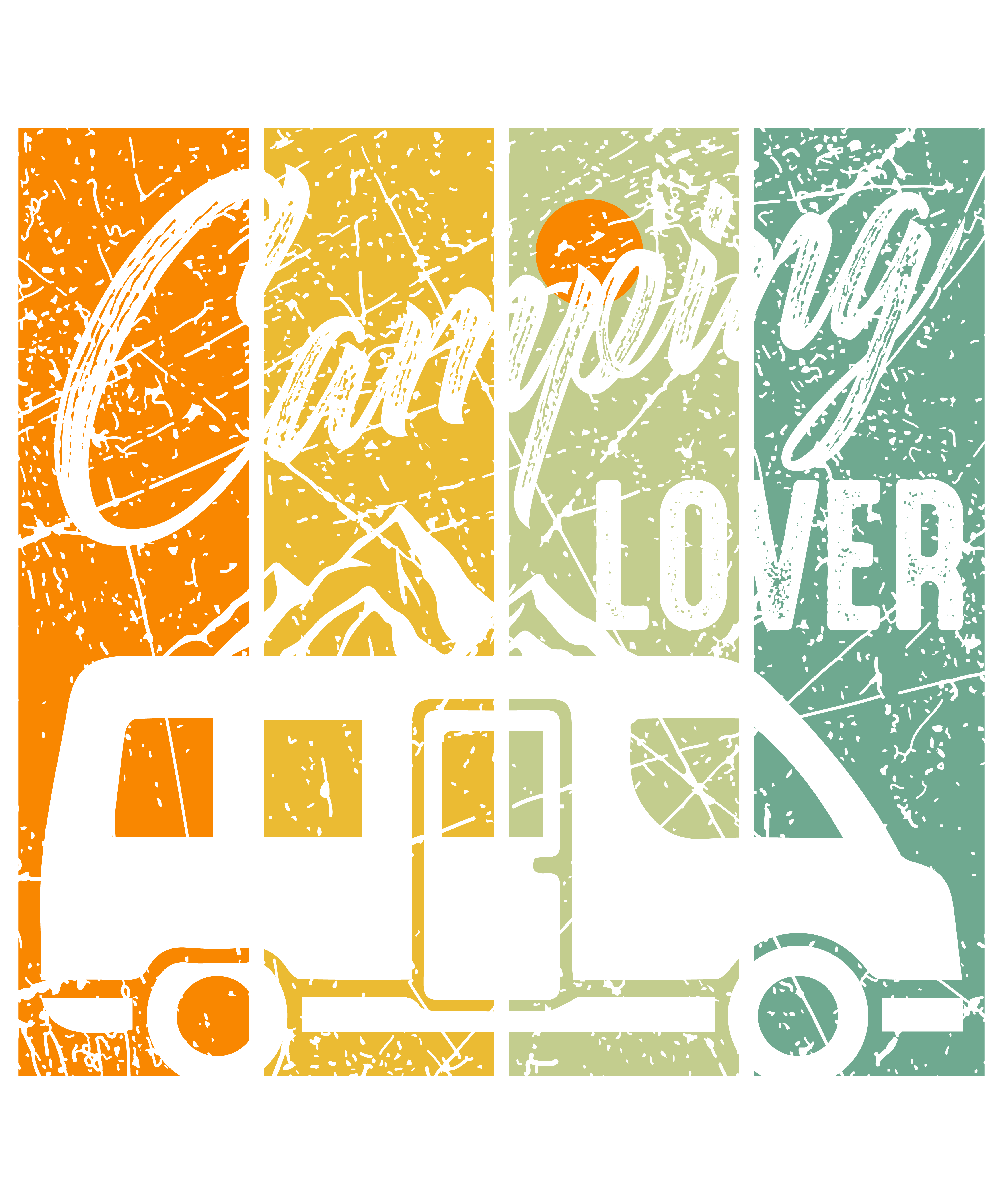 Camping Lover Adventure DTF Transfer