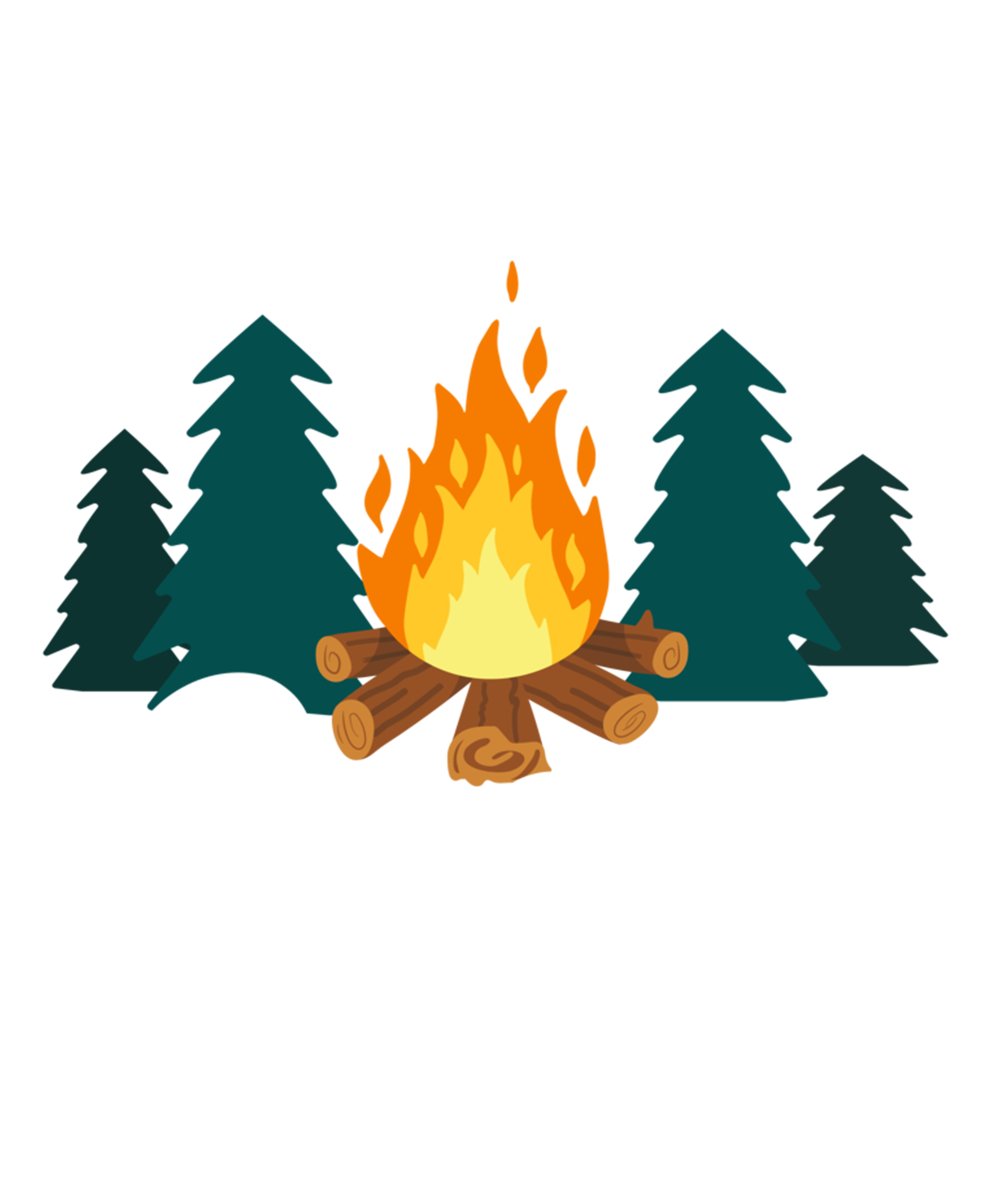 Campfire Queen DTF Transfer
