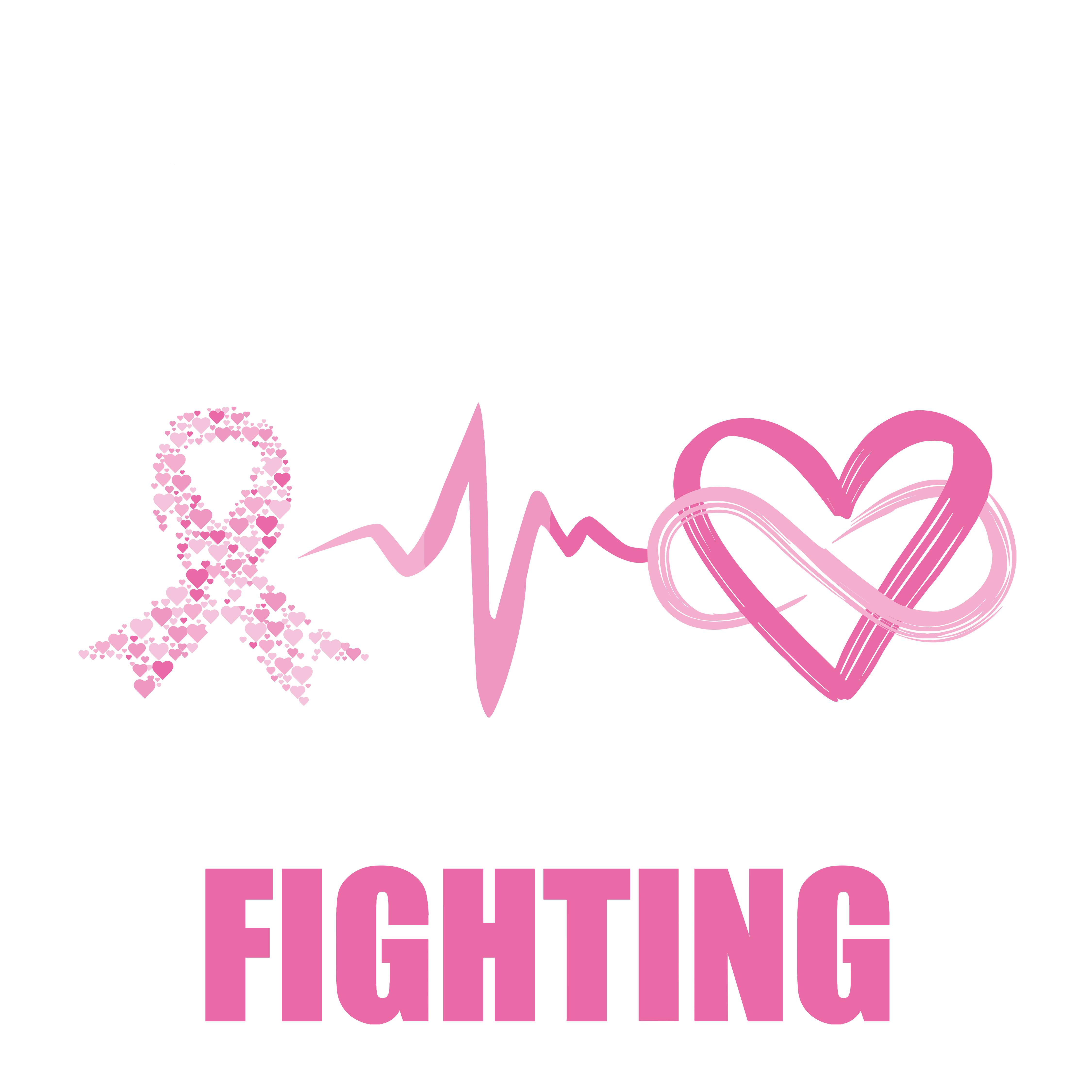 Breast Cancer Survivor Still Fighting Inspirational DTF Transfer