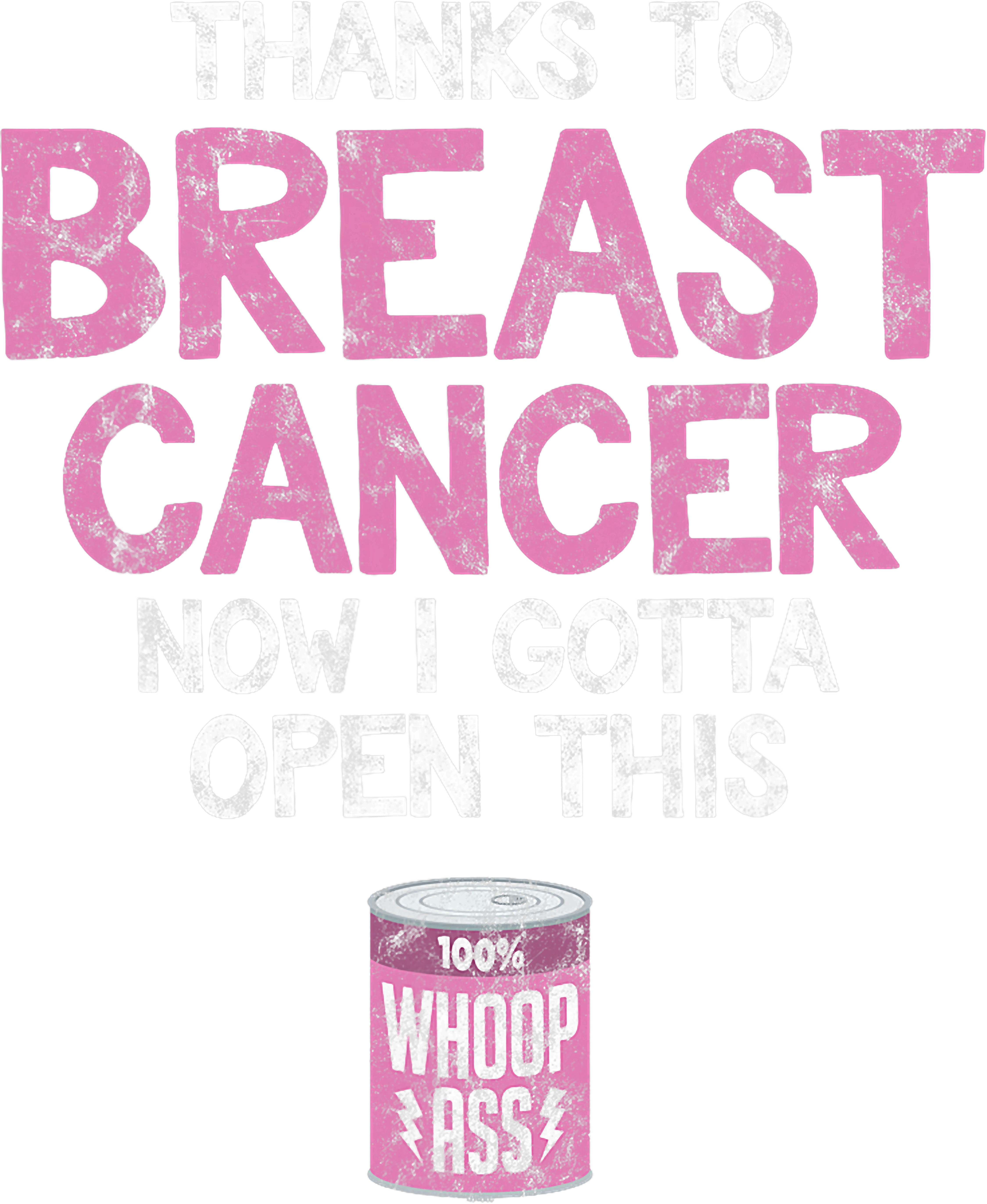 Breast Cancer Survivor Humor DTF Transfer