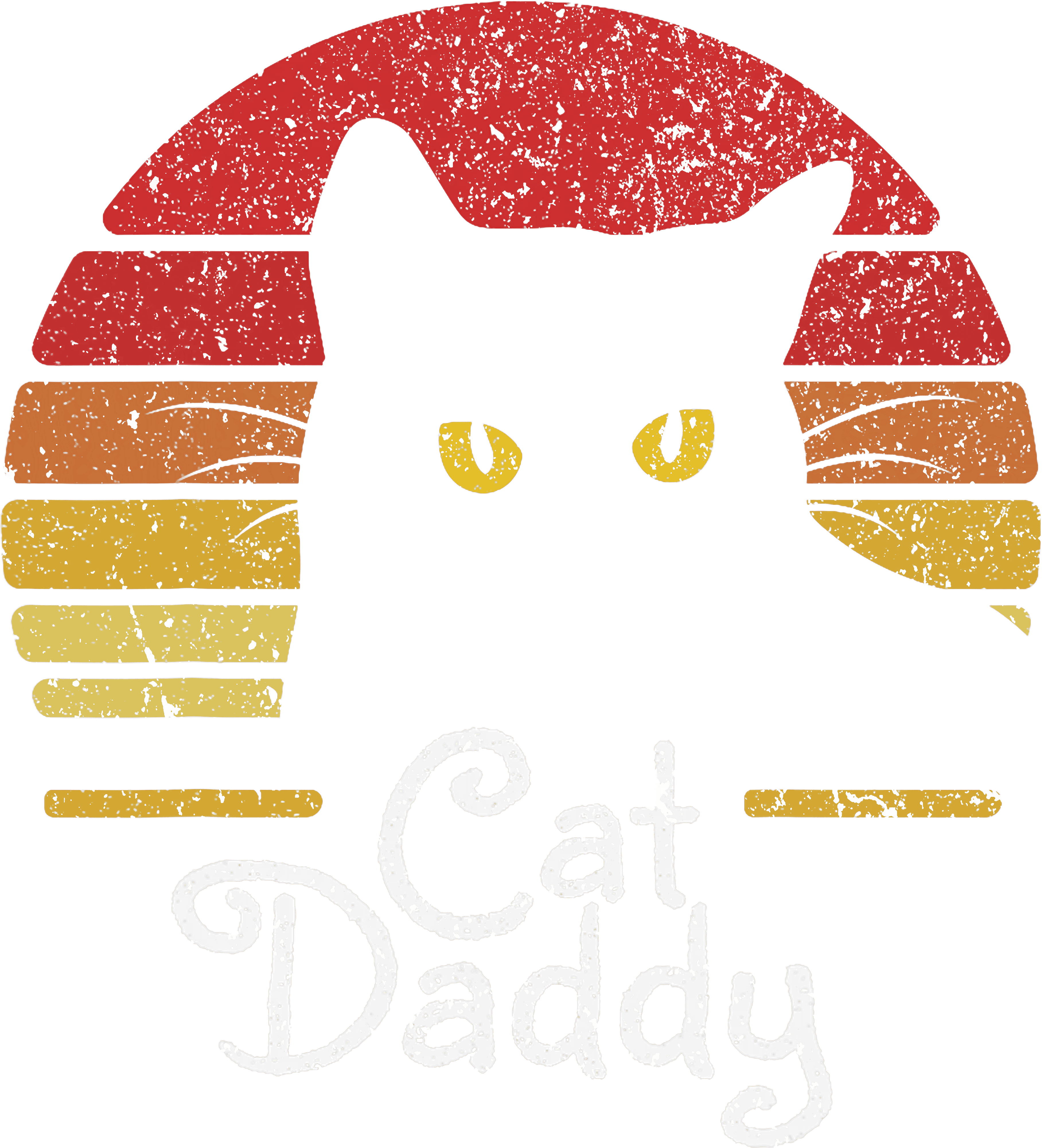 Cat Daddy Sunset DTF Transfer