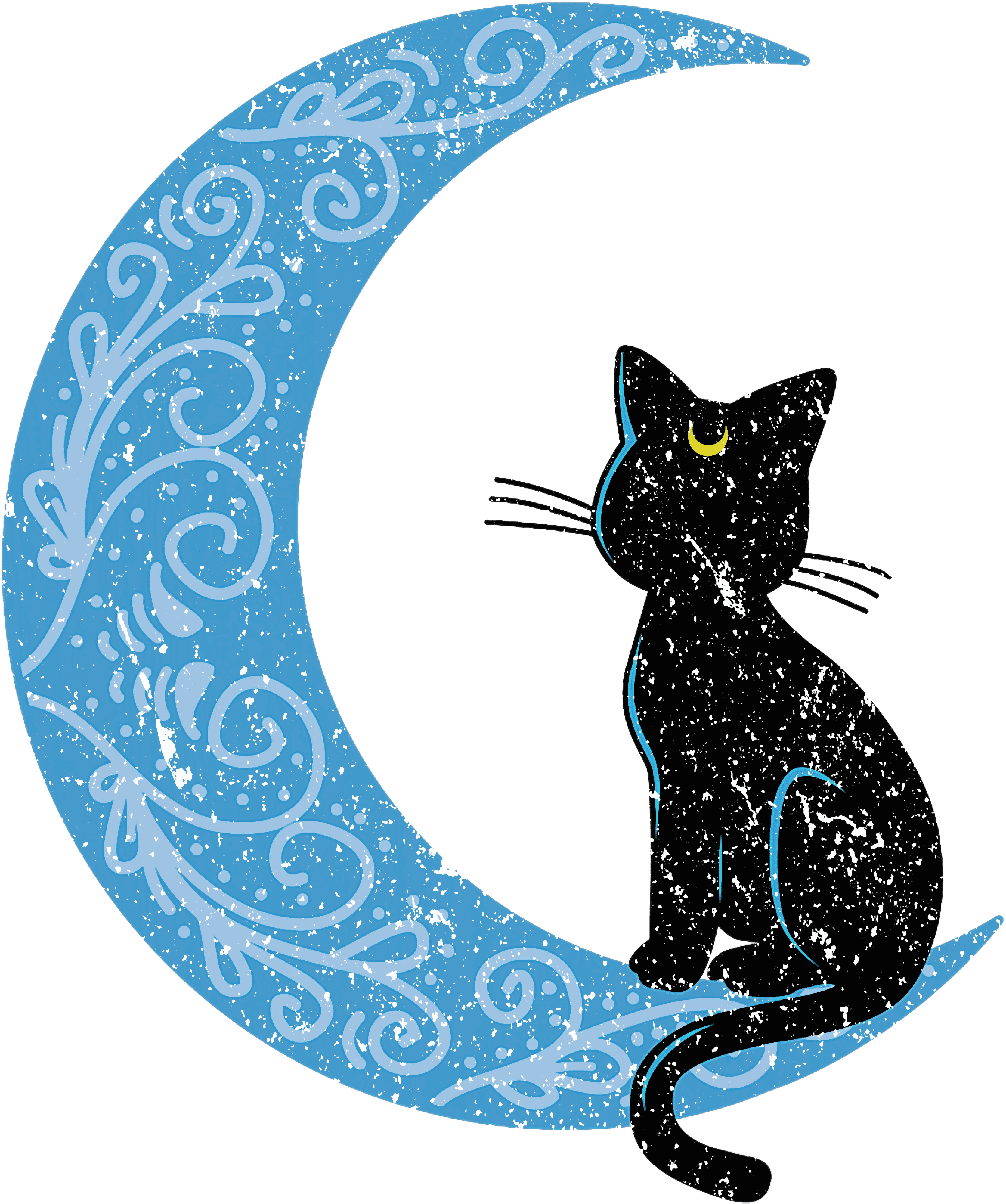 Dreaming Beneath The Crescent Moon DTF Transfer