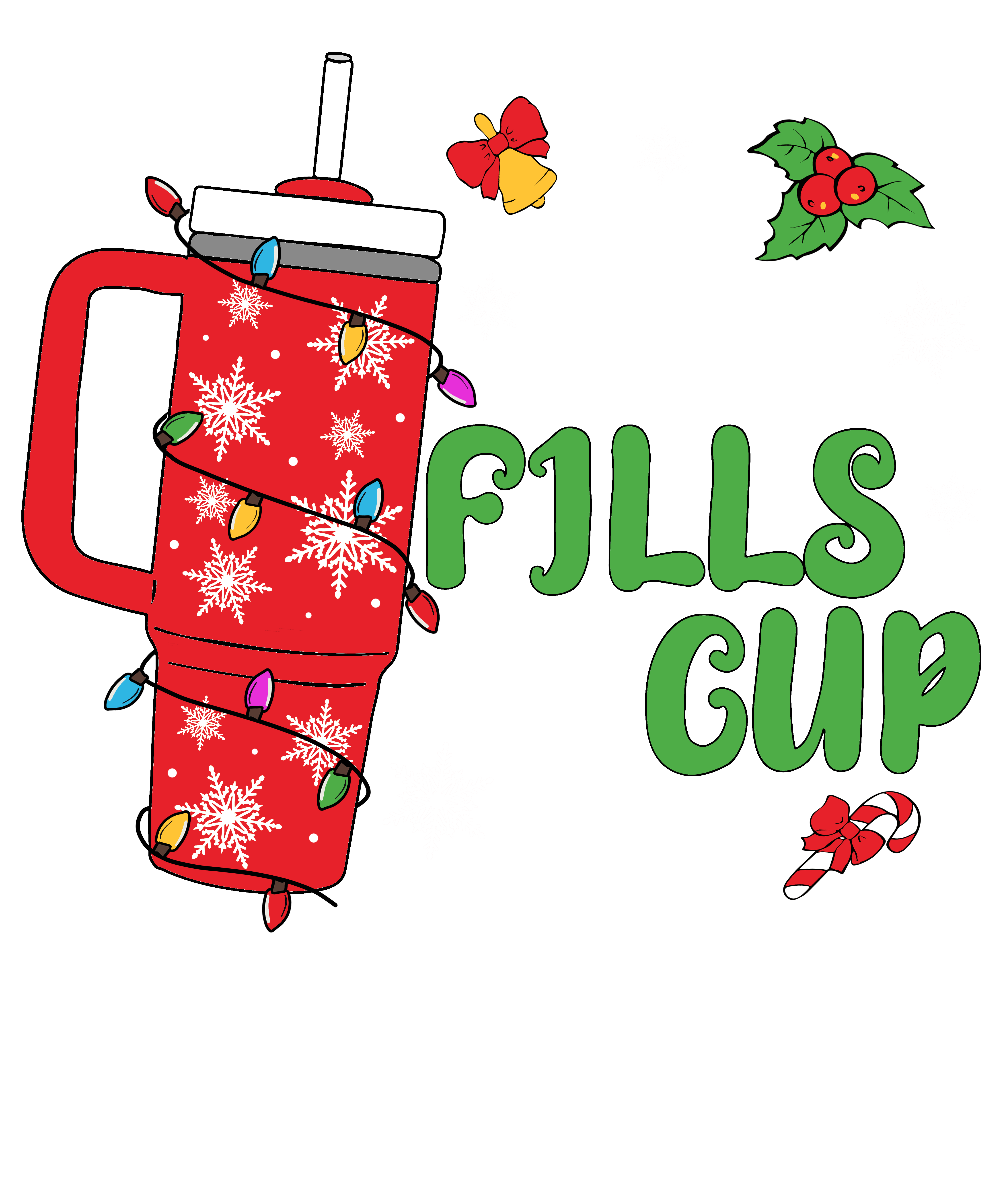 Jesus Fills My Cup DTF Transfer