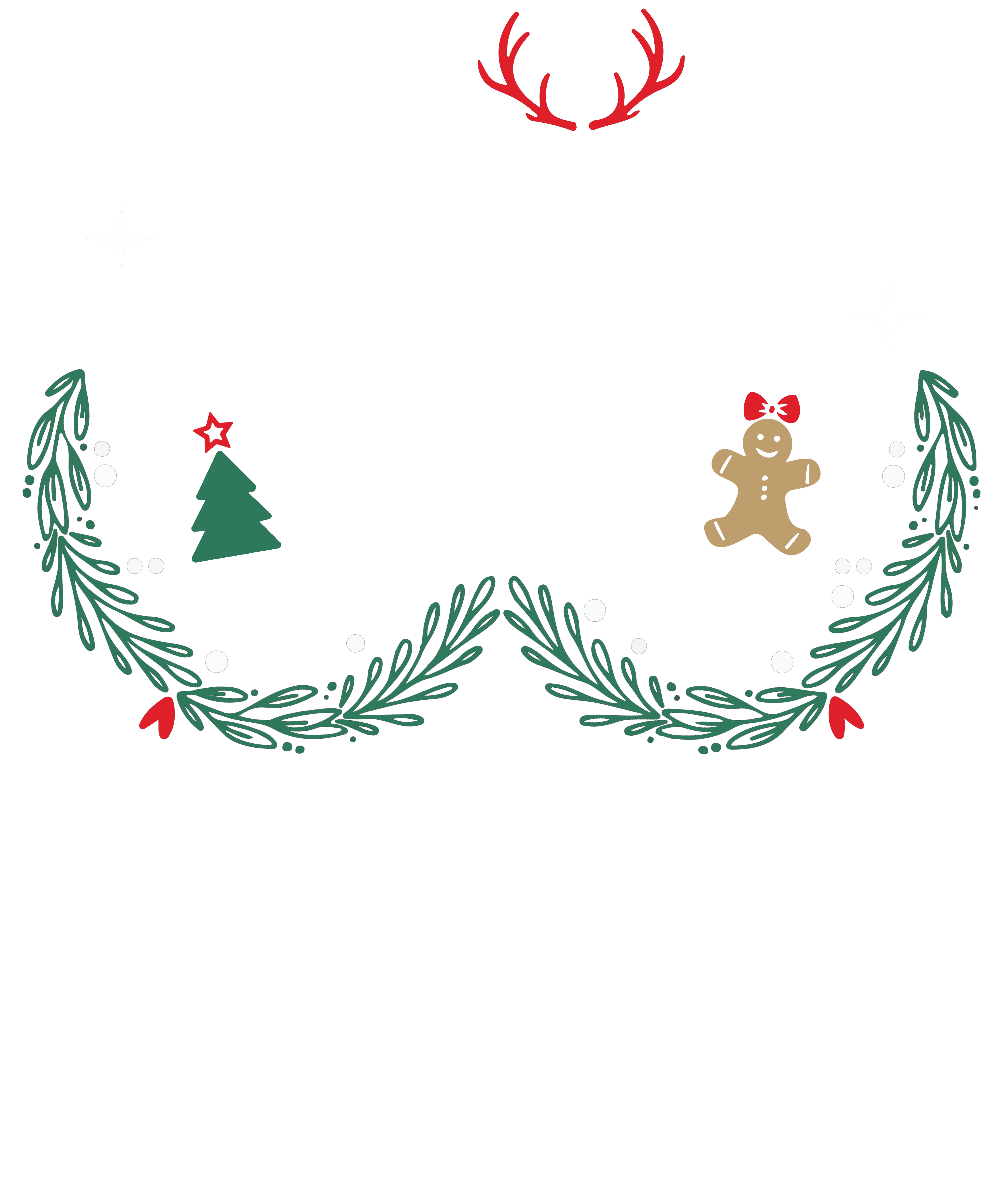 Tinsel Tits Christmas DTF Transfer