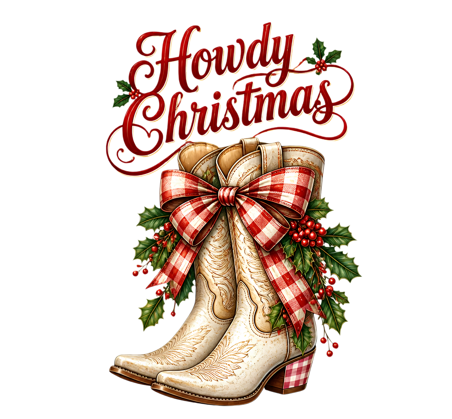 Merry Christmas Disco Ornament DTF Transfer