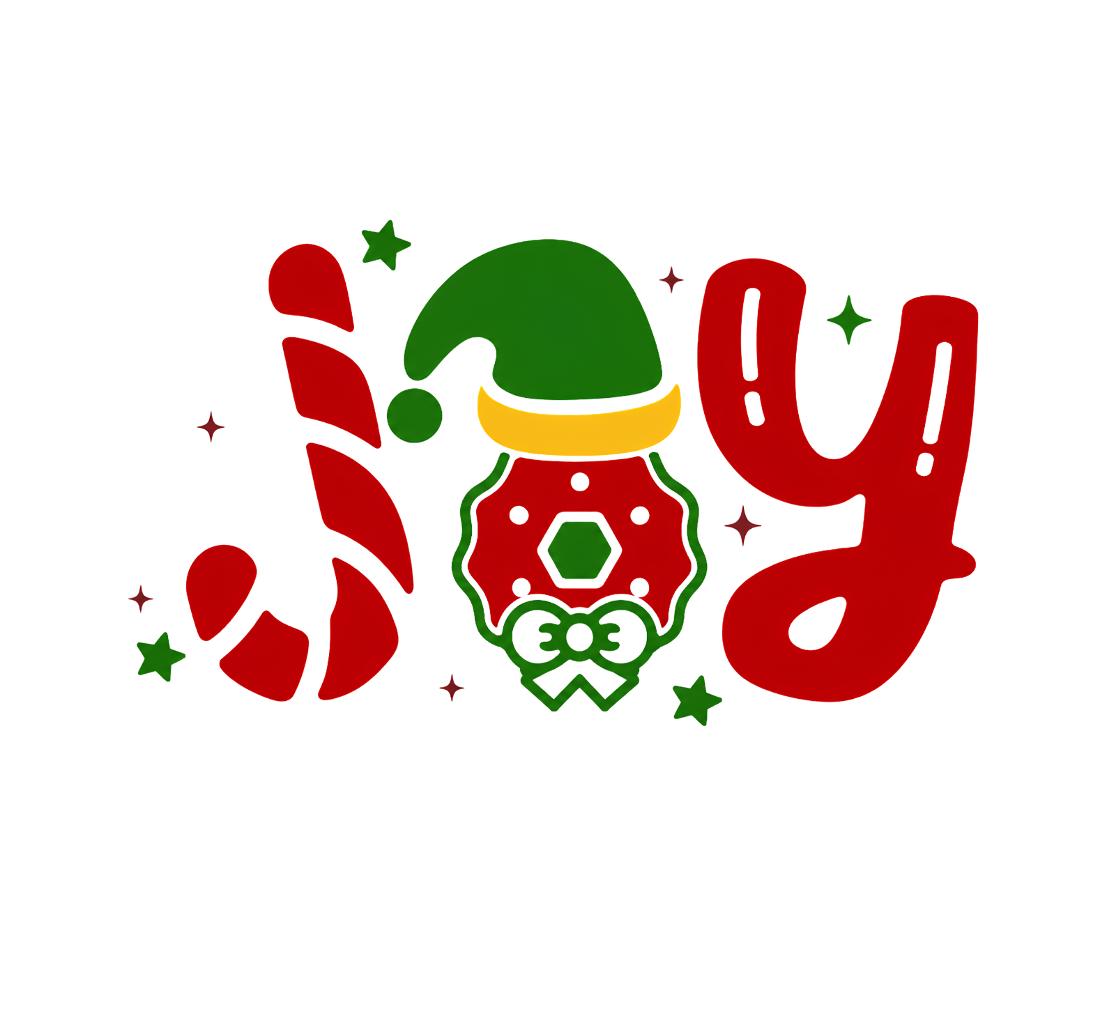 Joyful Christmas DTF Transfer