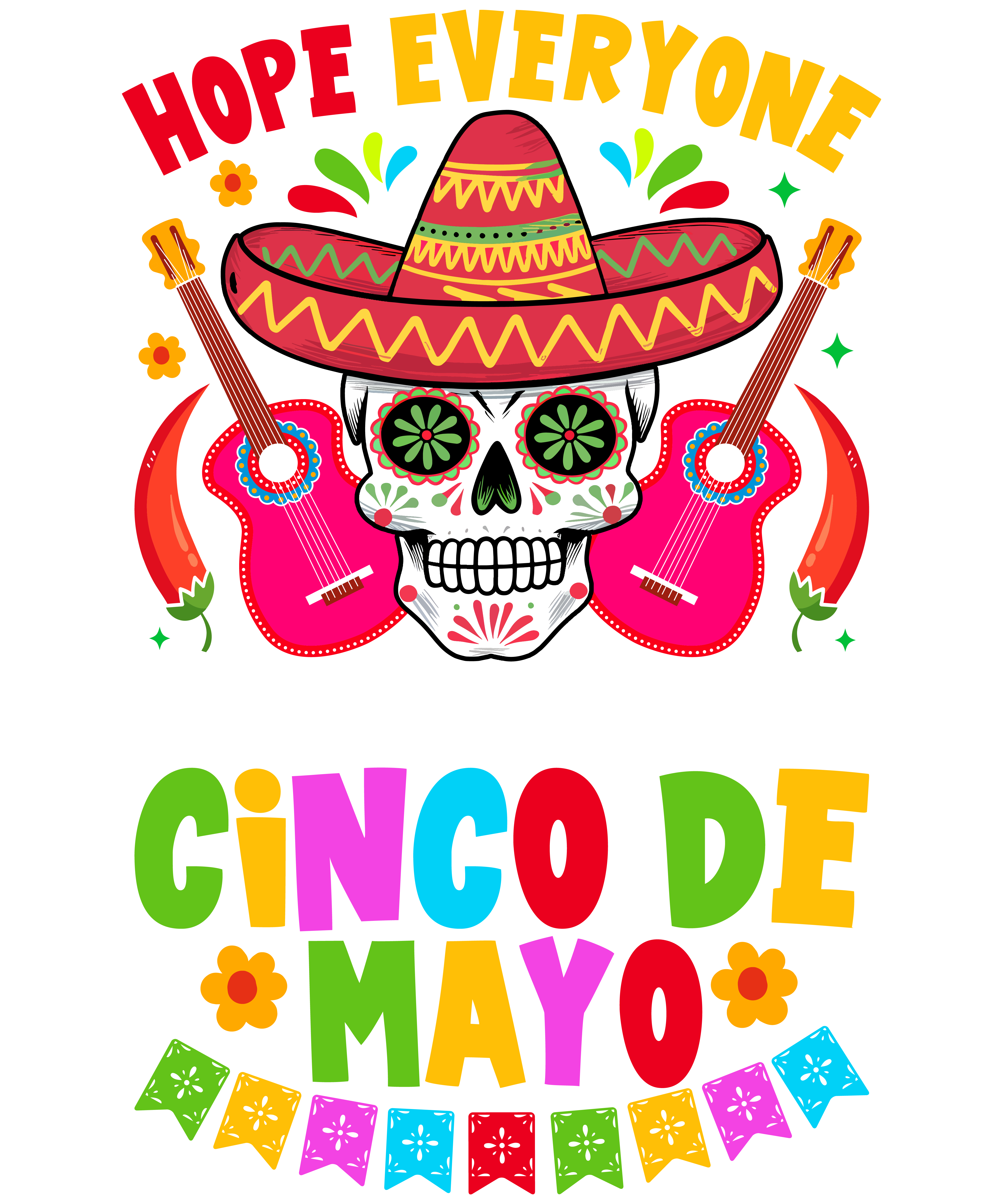Excellent Cinco De Mayo DTF Transfer