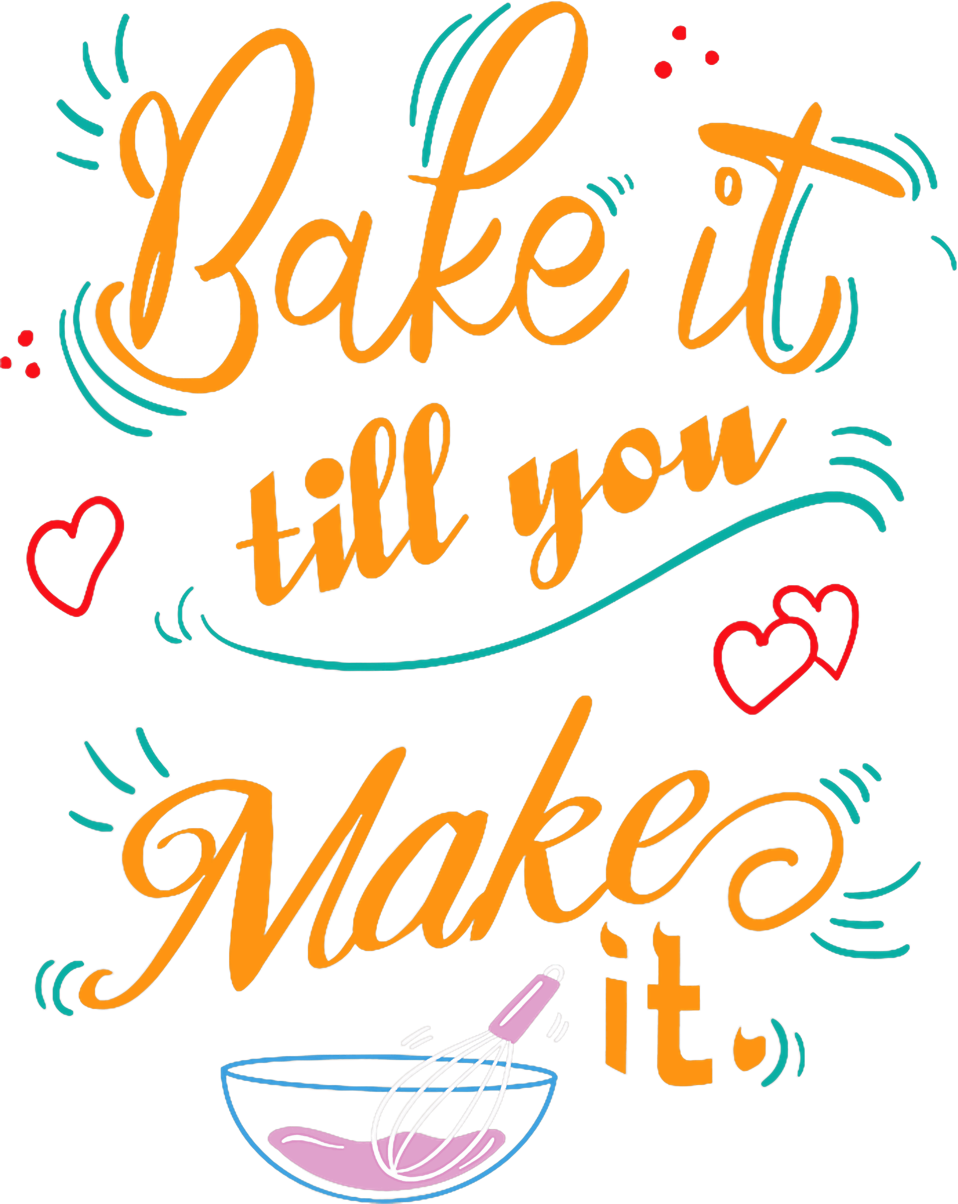 Bake It Till You Make It DTF Transfer