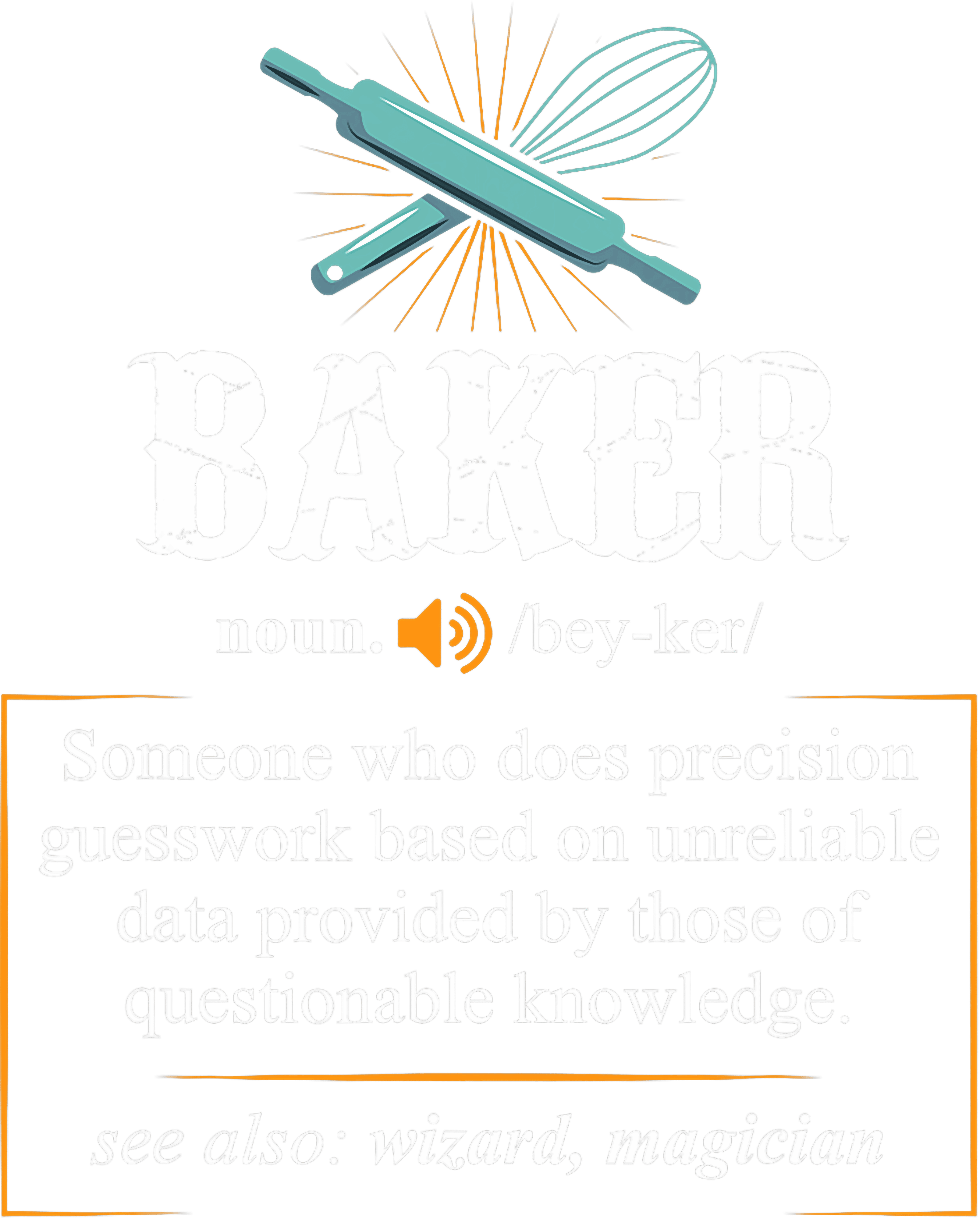 Baker Noun DTF Transfer