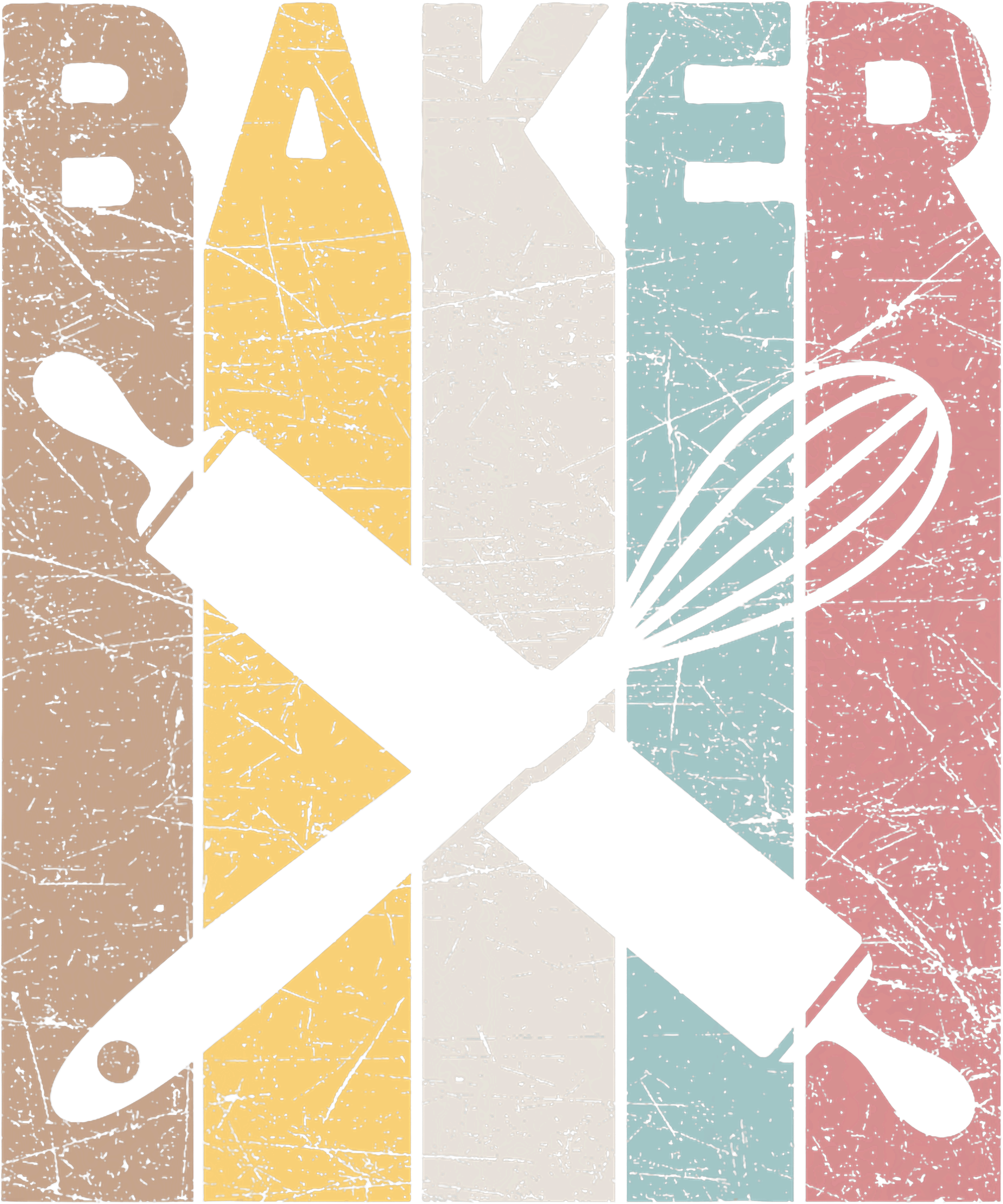 Vintage Baker Life DTF Transfer