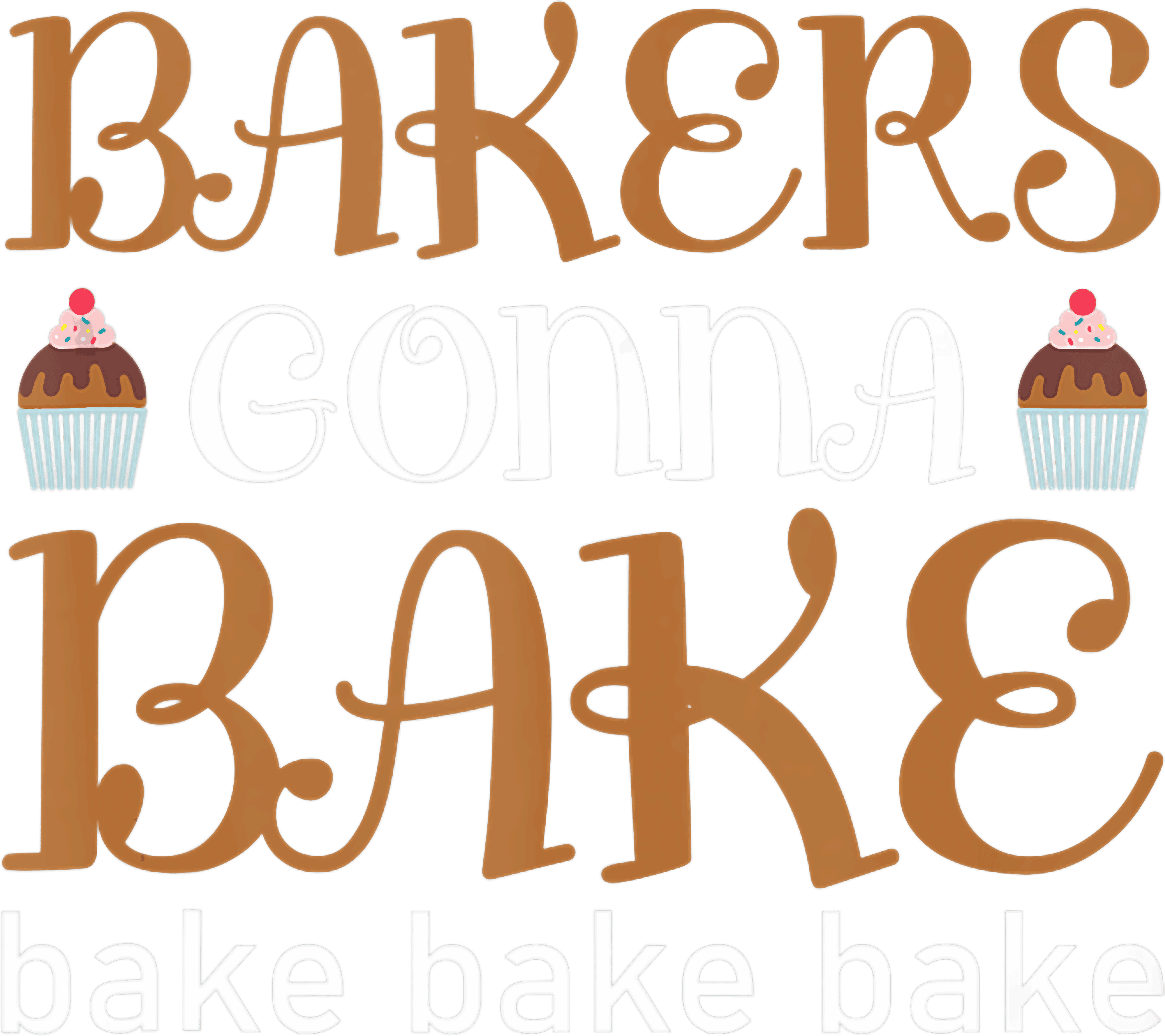 Baker Kitchen Fun DTF Transfer