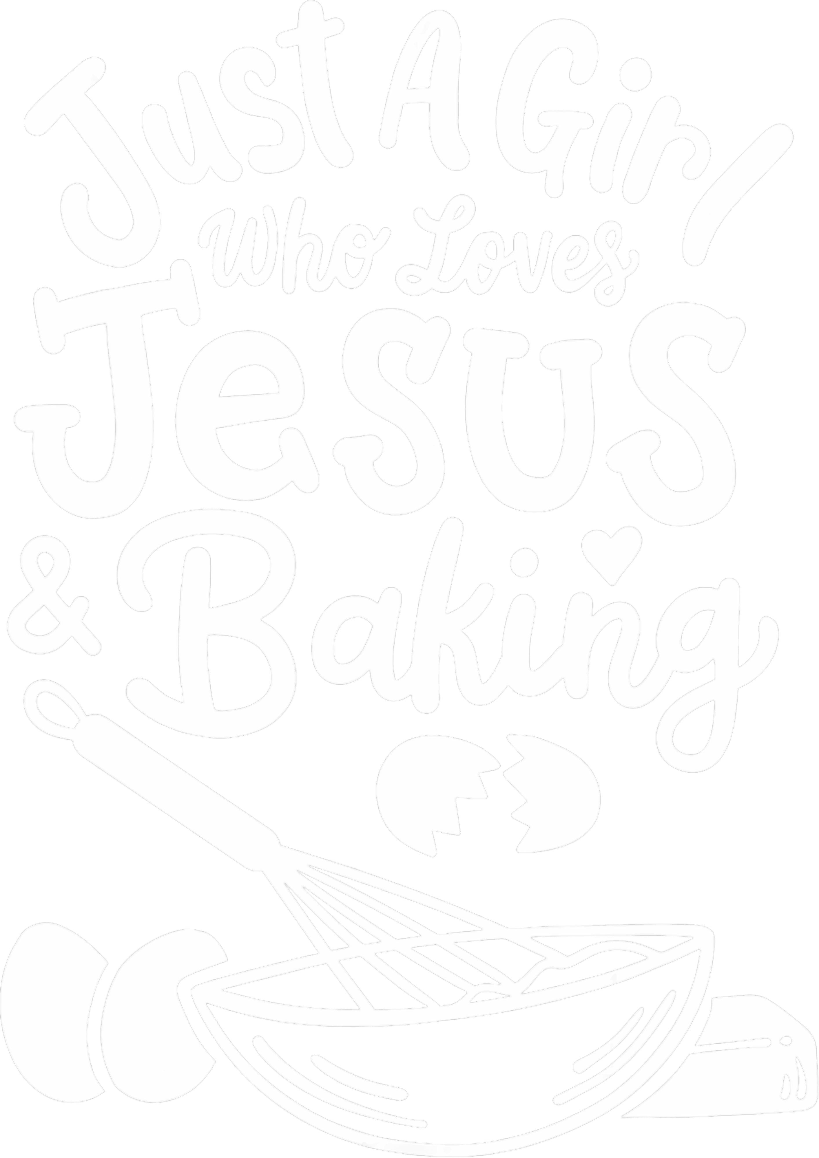 Christian Baker Gift DTF Transfer
