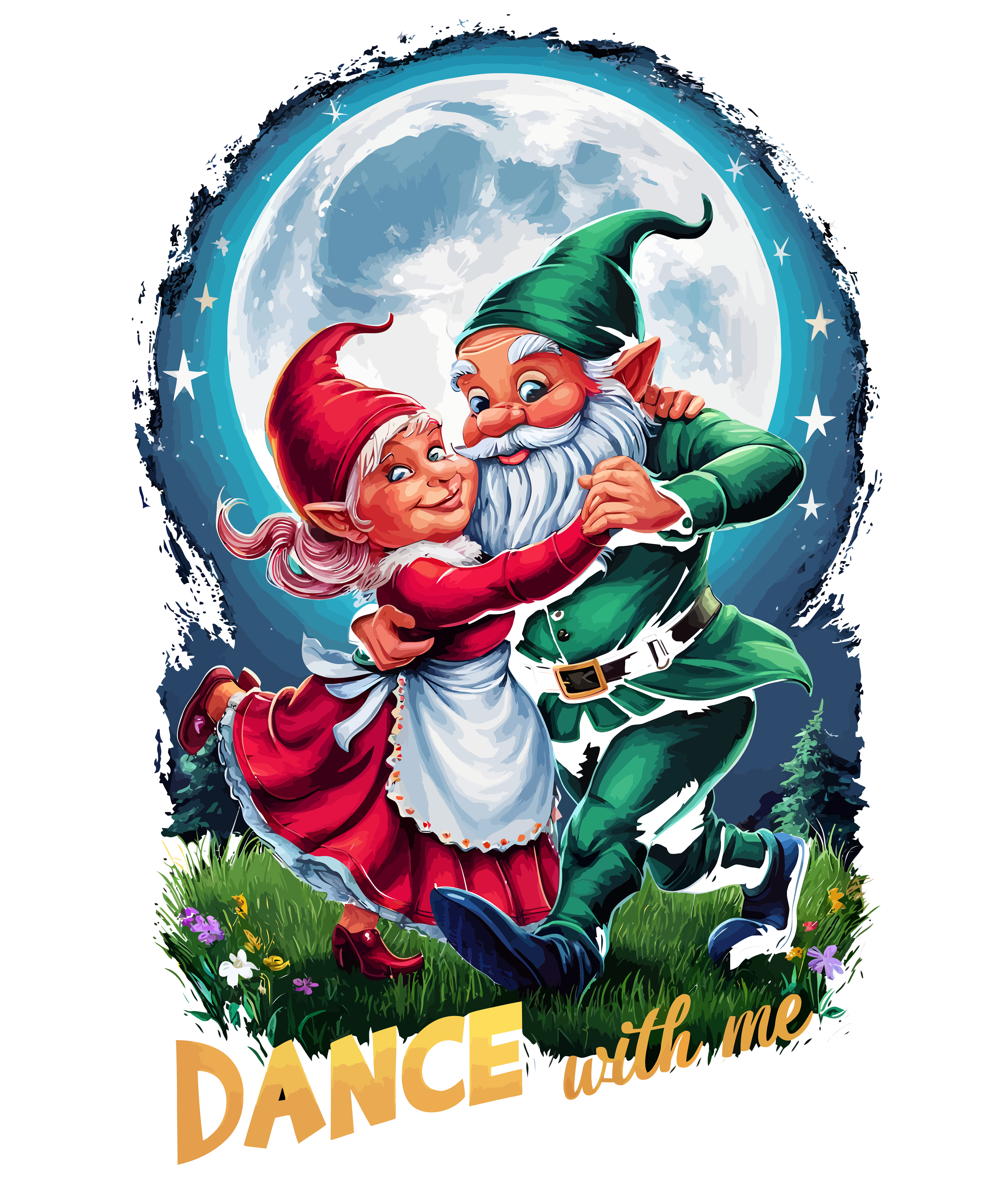 Christmas Dance With Me DTF Transfer