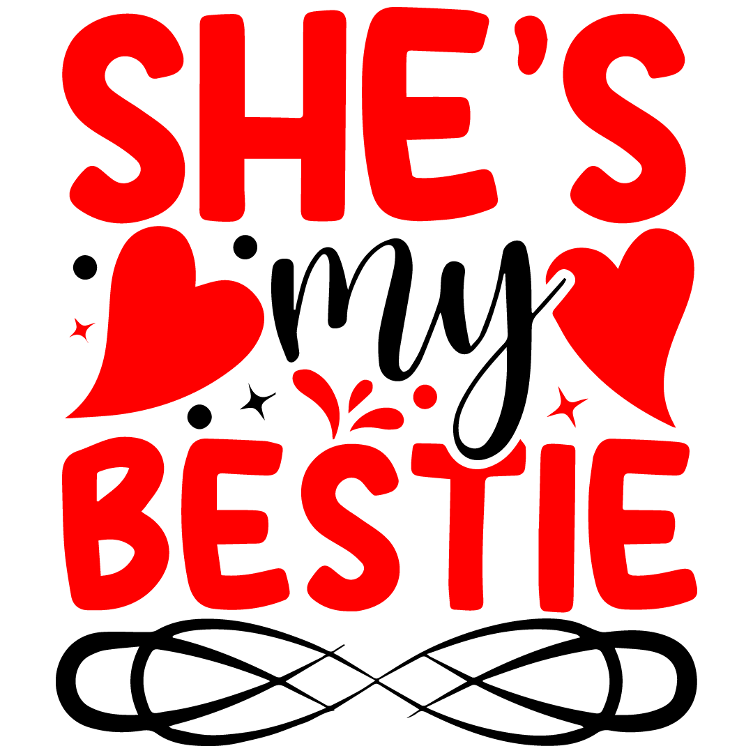Shes Bestie DTF Transfer