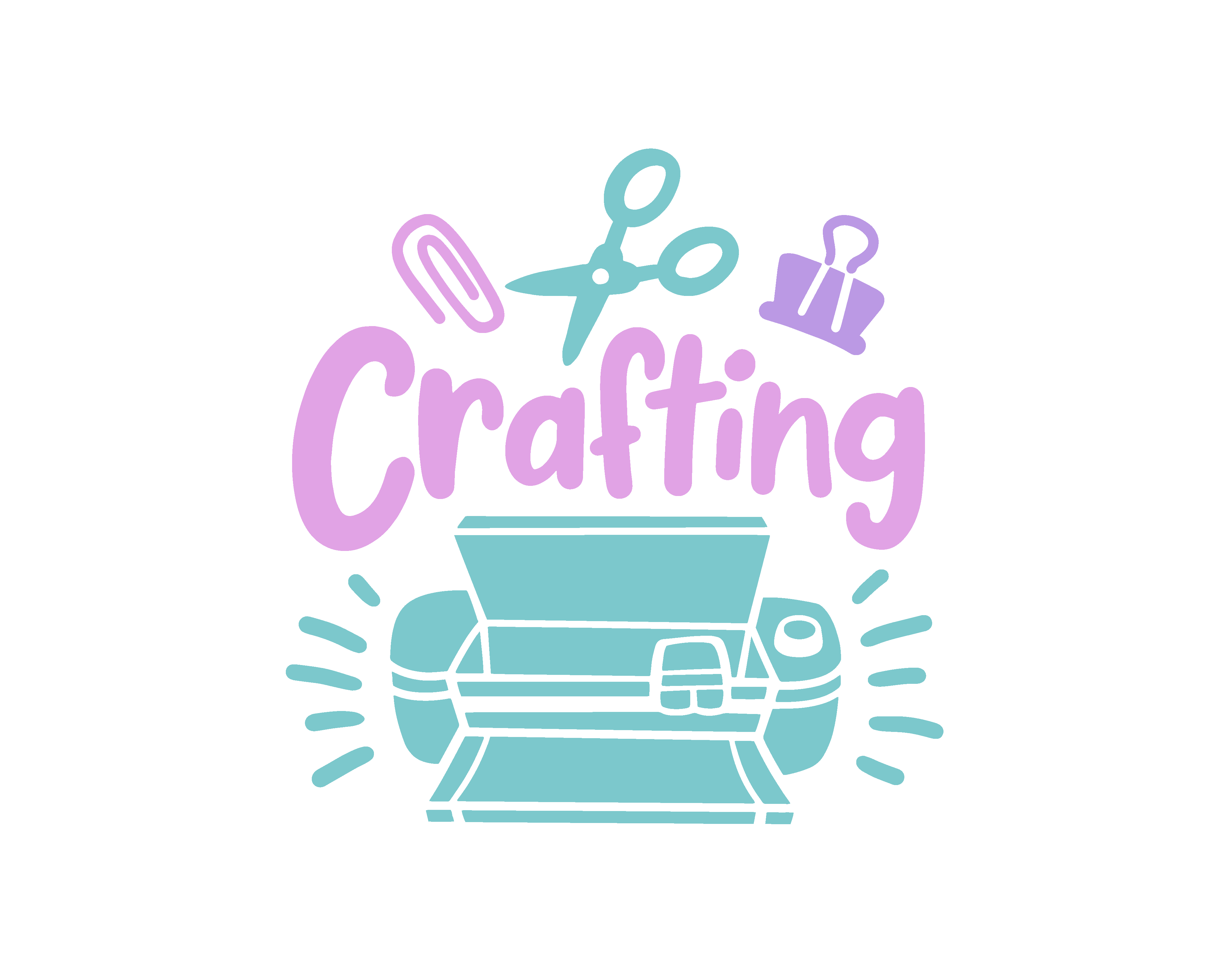 Eat Sleep Crafting Repeat DTF Transfer