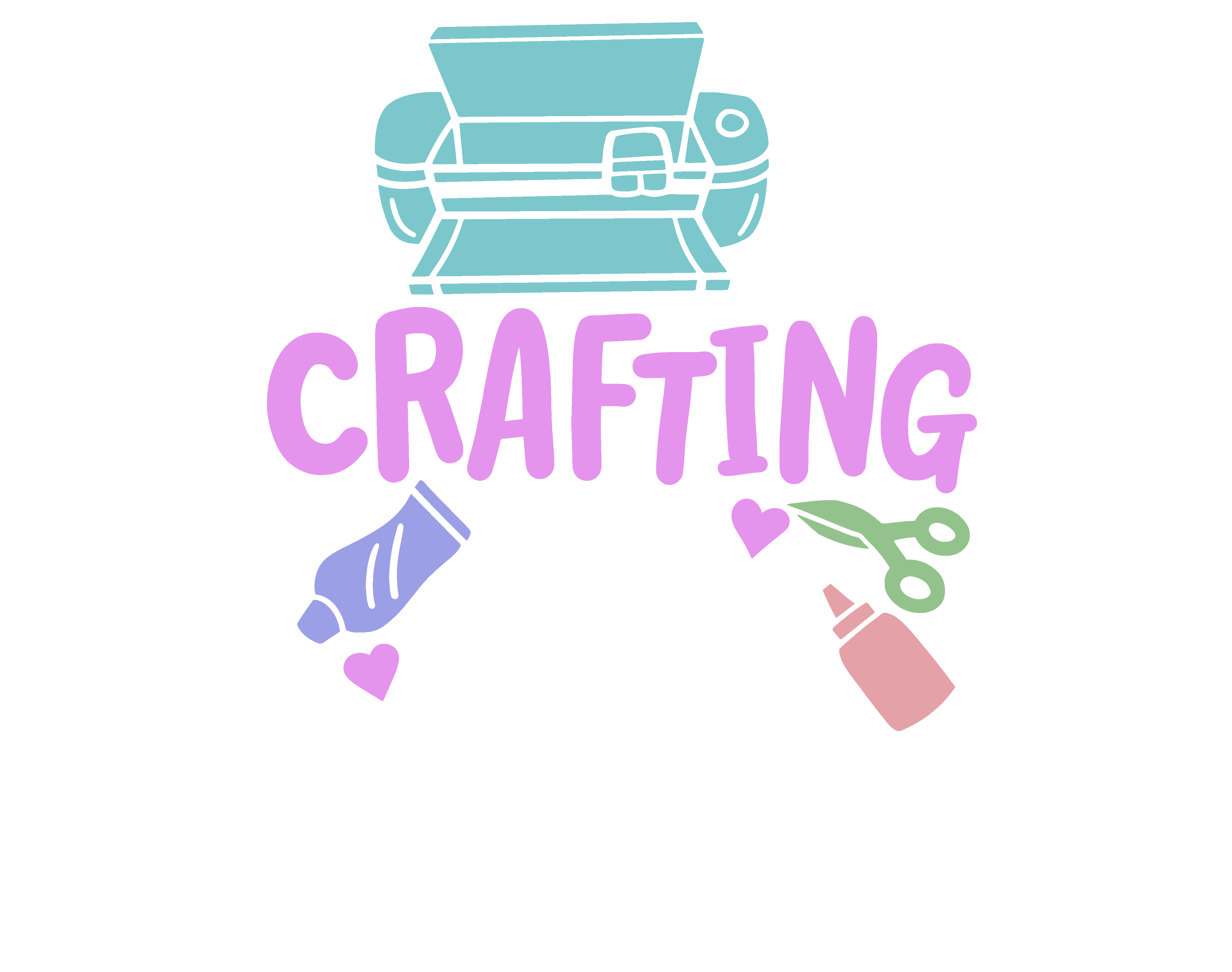 Crafting Like Three People DTF Transfer