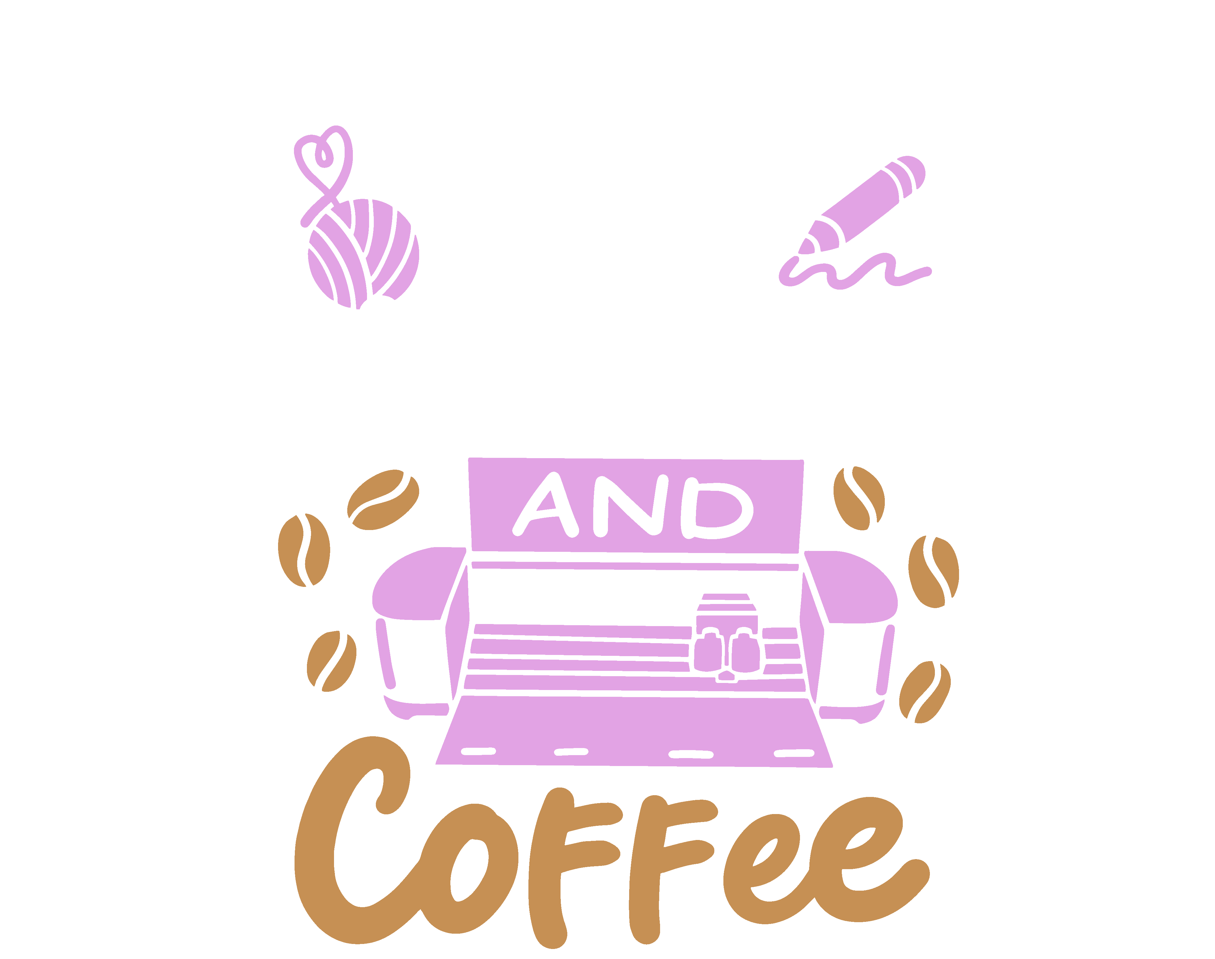 Crafting And Coffee DTF Transfer