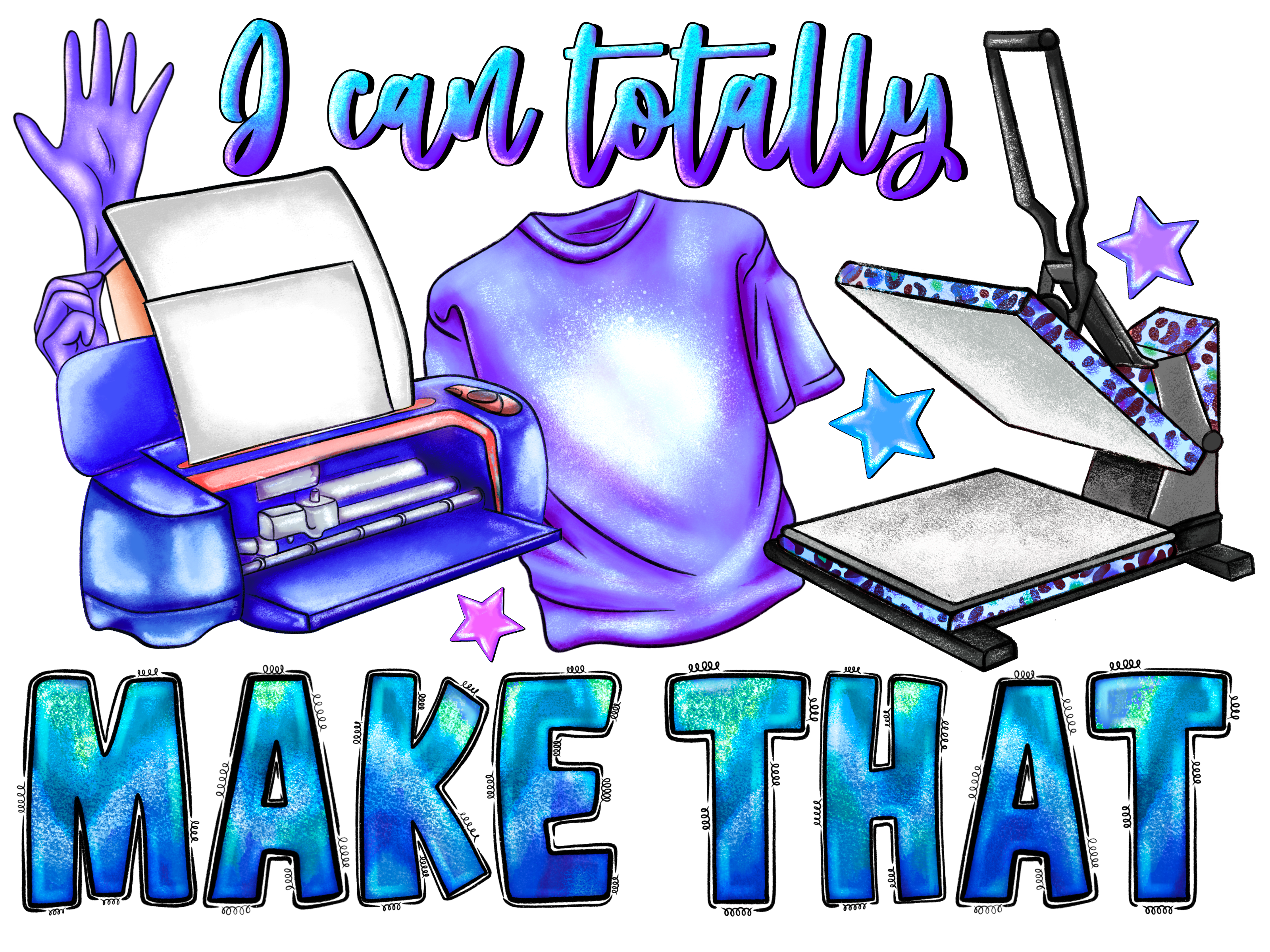Creative Maker Life DTF Transfer