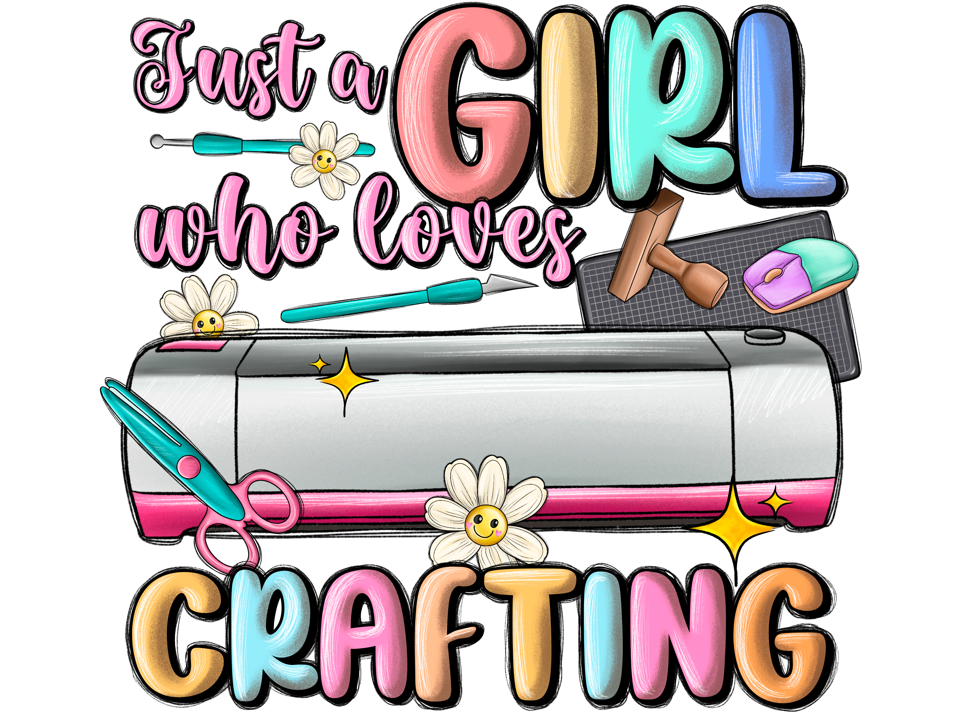 Cutting Machine Crafter DTF Transfer