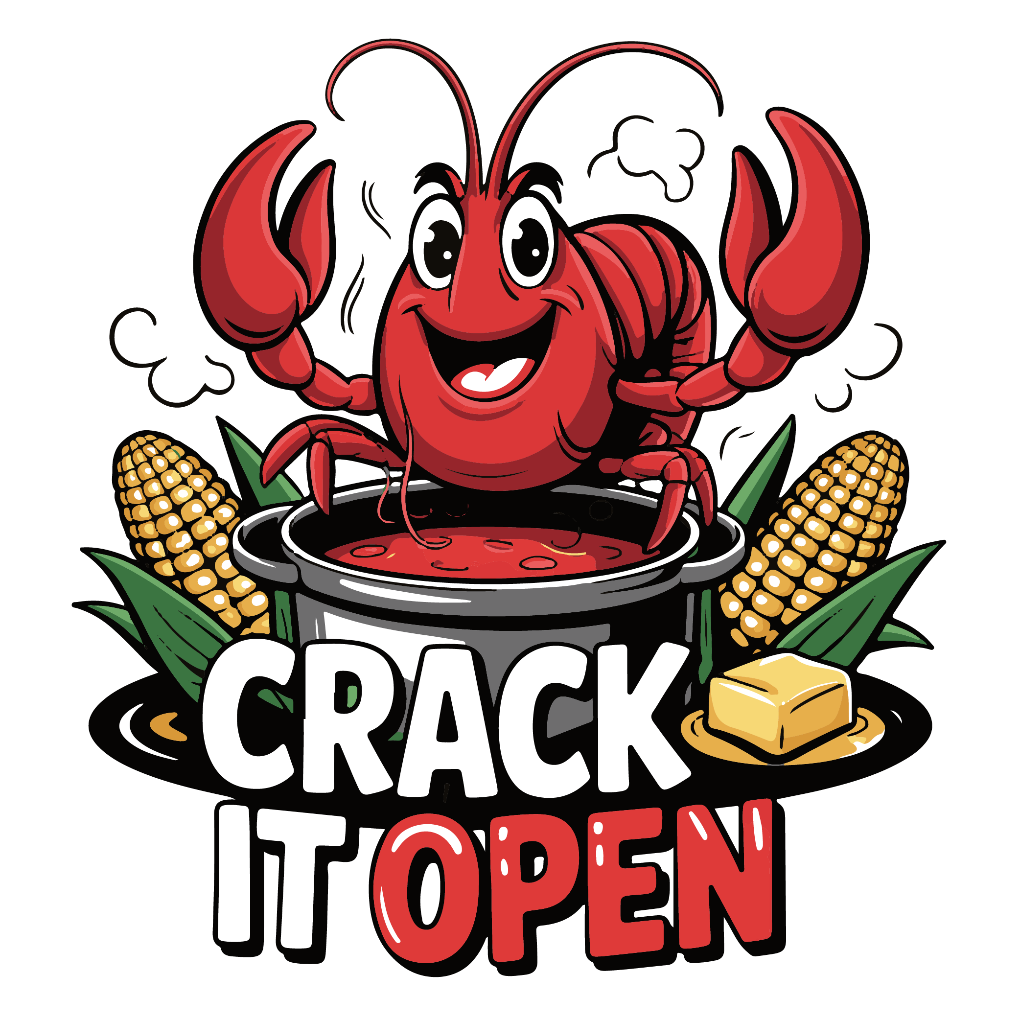 Funny Crawfish Pot Louisiana DTF Transfer