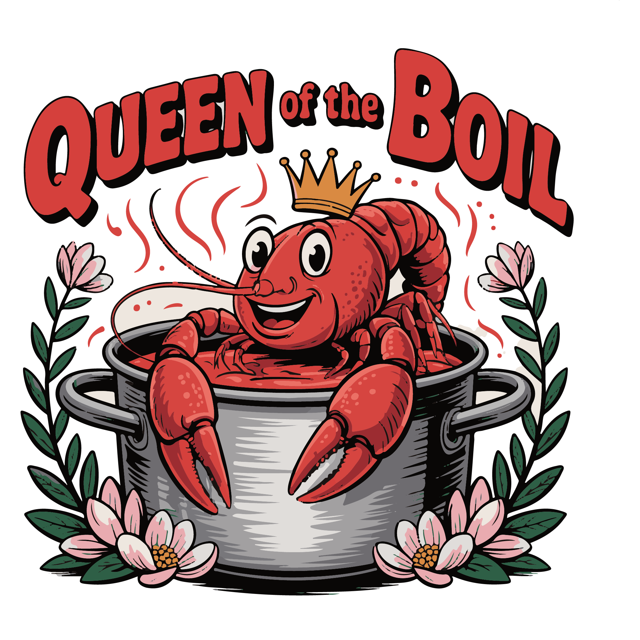 Queen Of The Boil DTF Transfer