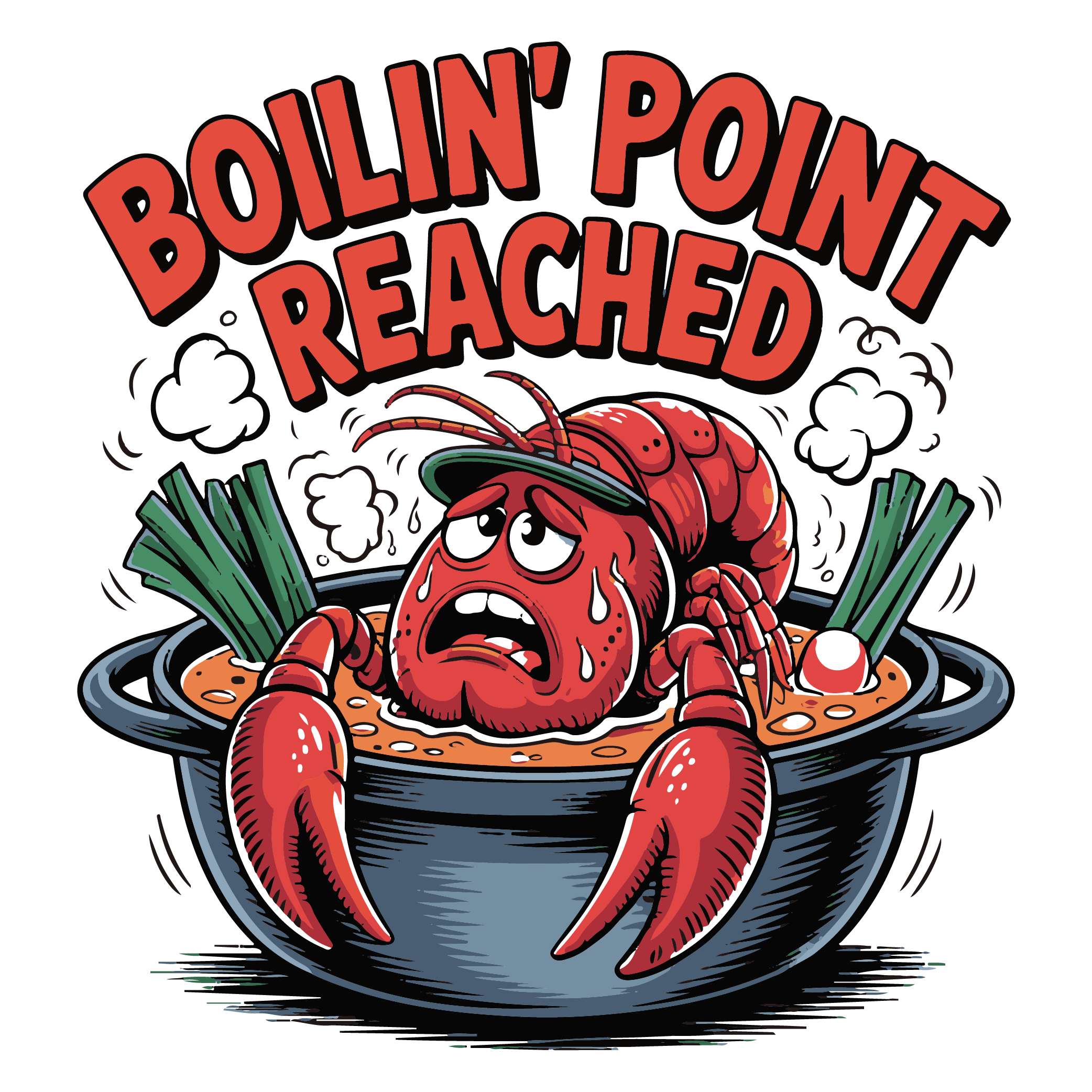 Boilin Point Reached DTF Transfer