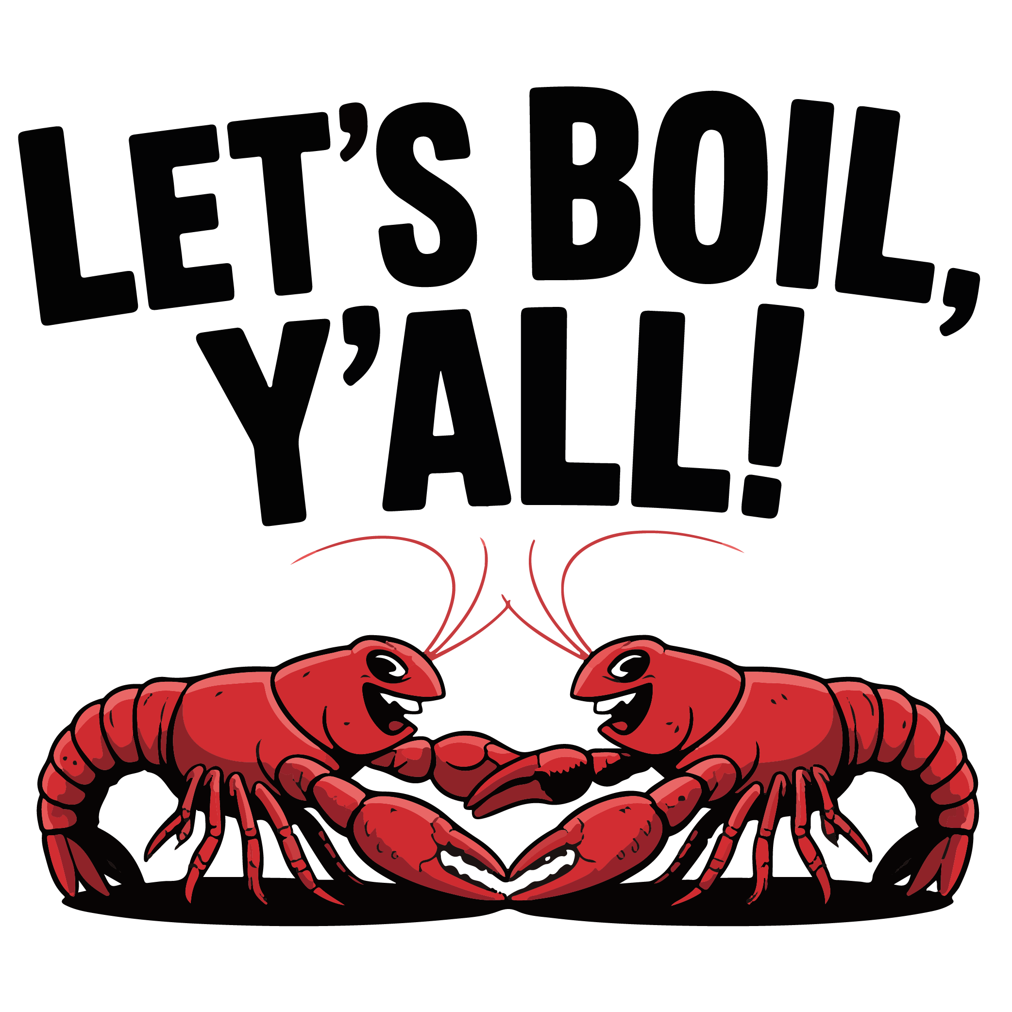 YeeClaw Desert Cowboy Crawfish DTF Transfer