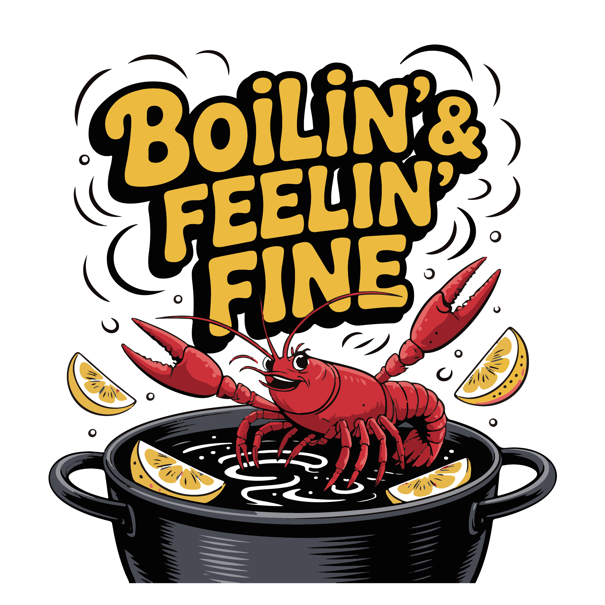Boilin Feelin Fine Pot Edition DTF Transfer