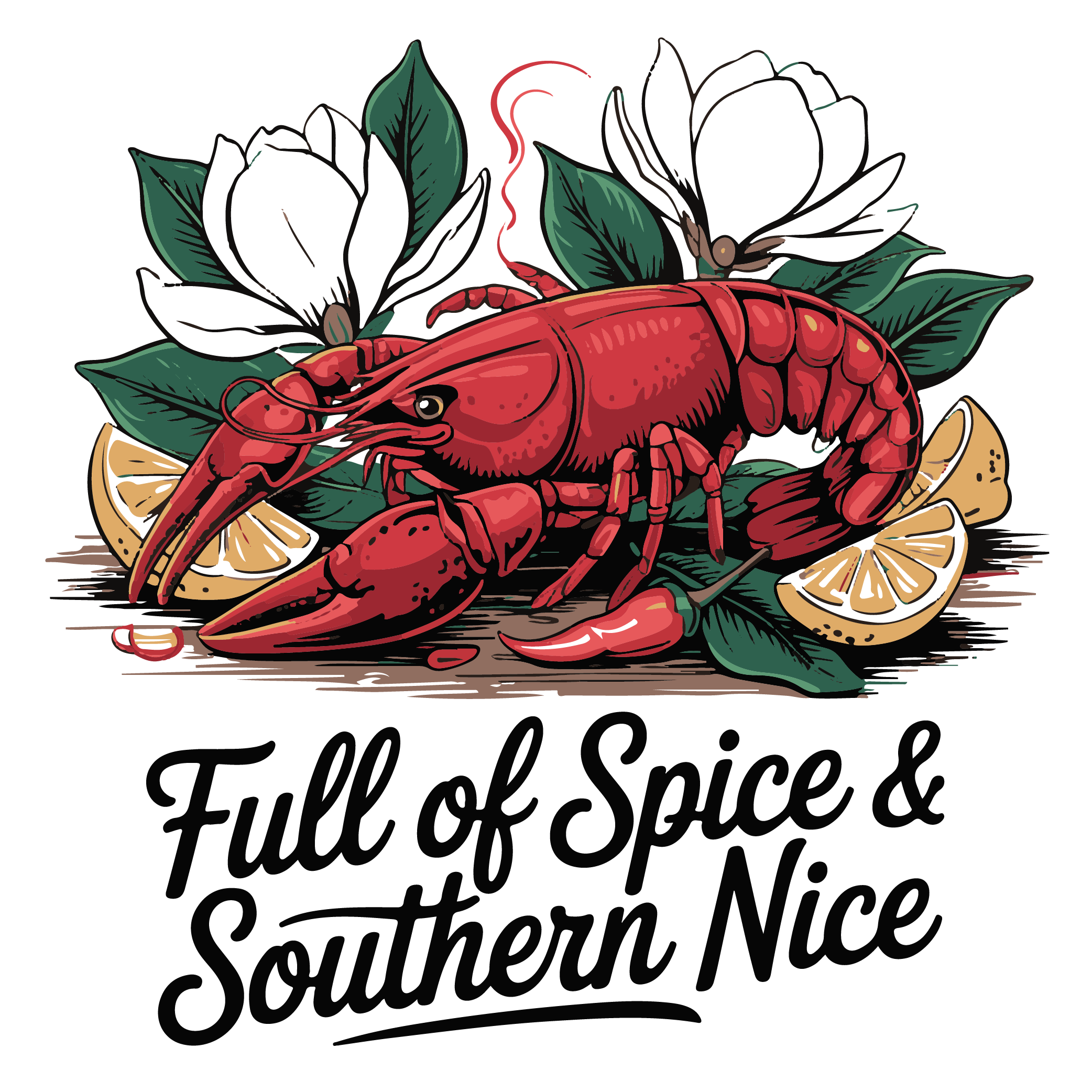 Full Of Spice And Southern Nice DTF Transfer