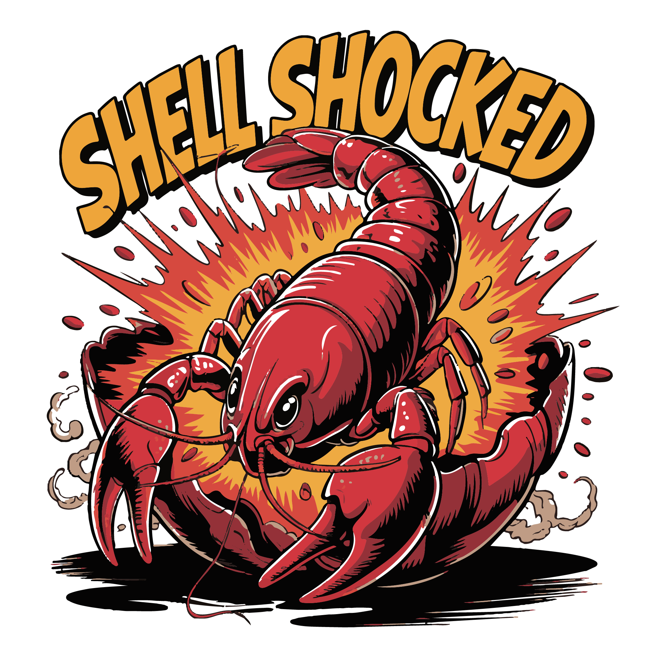 Shell Shocked DTF Transfer