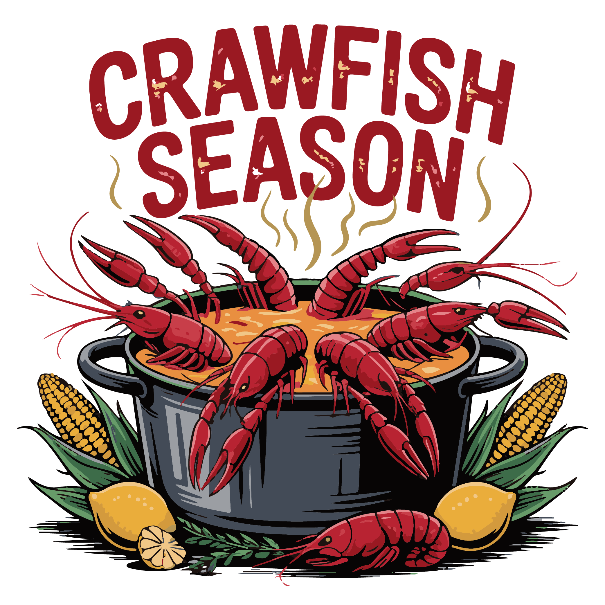 Crawfish Season DTF Transfer