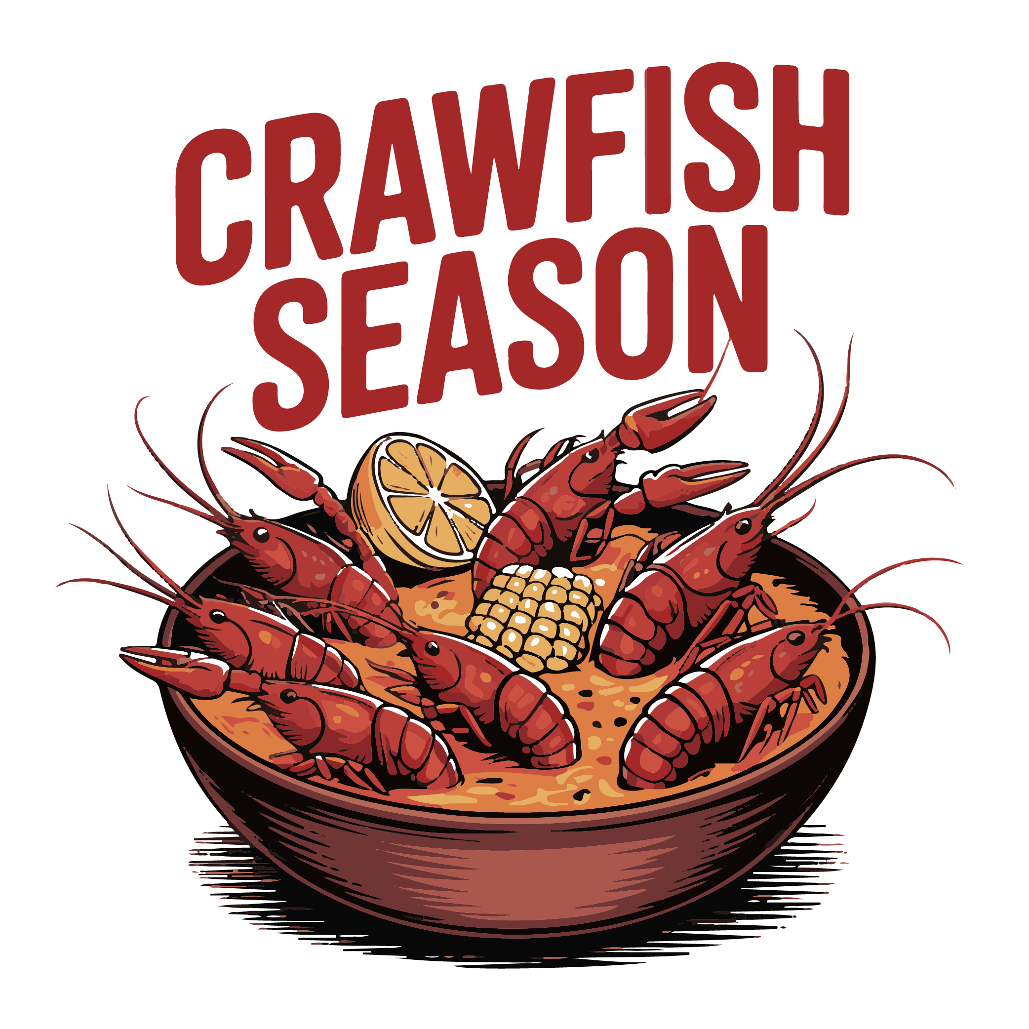 Cajun Boil Favorite DTF Transfer