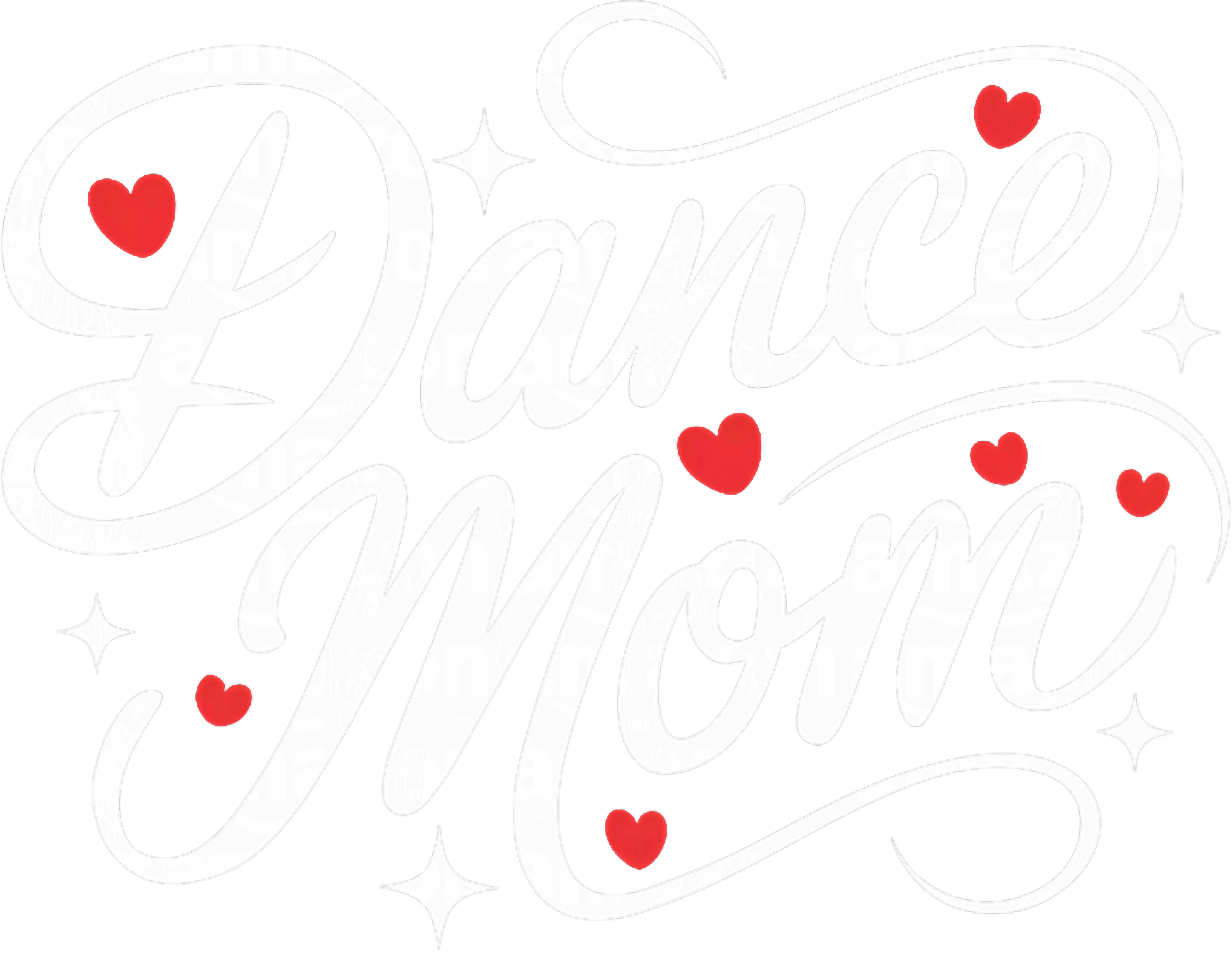 Heart Dance Mom DTF Transfer