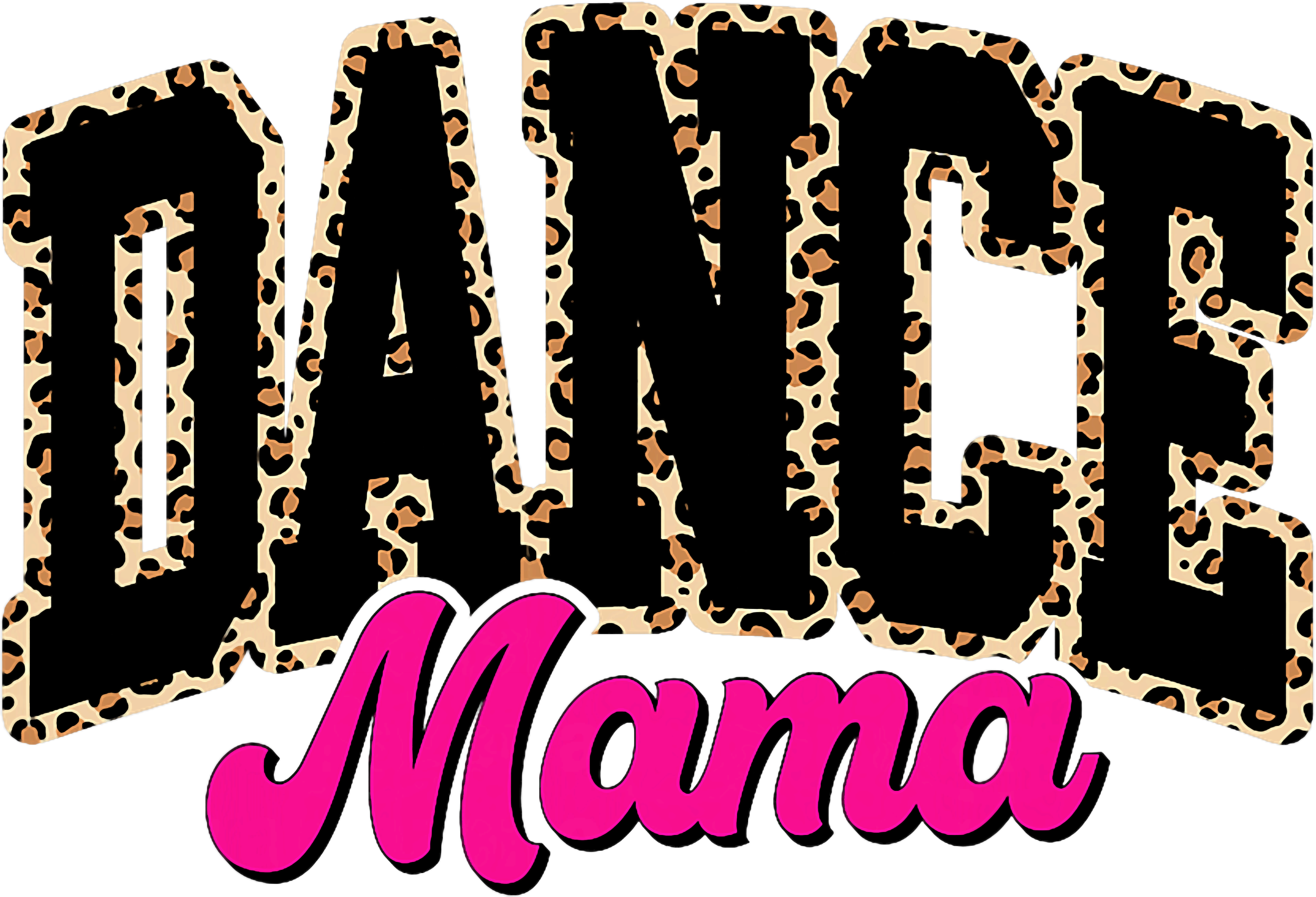Leopard Dance Mama DTF Transfer
