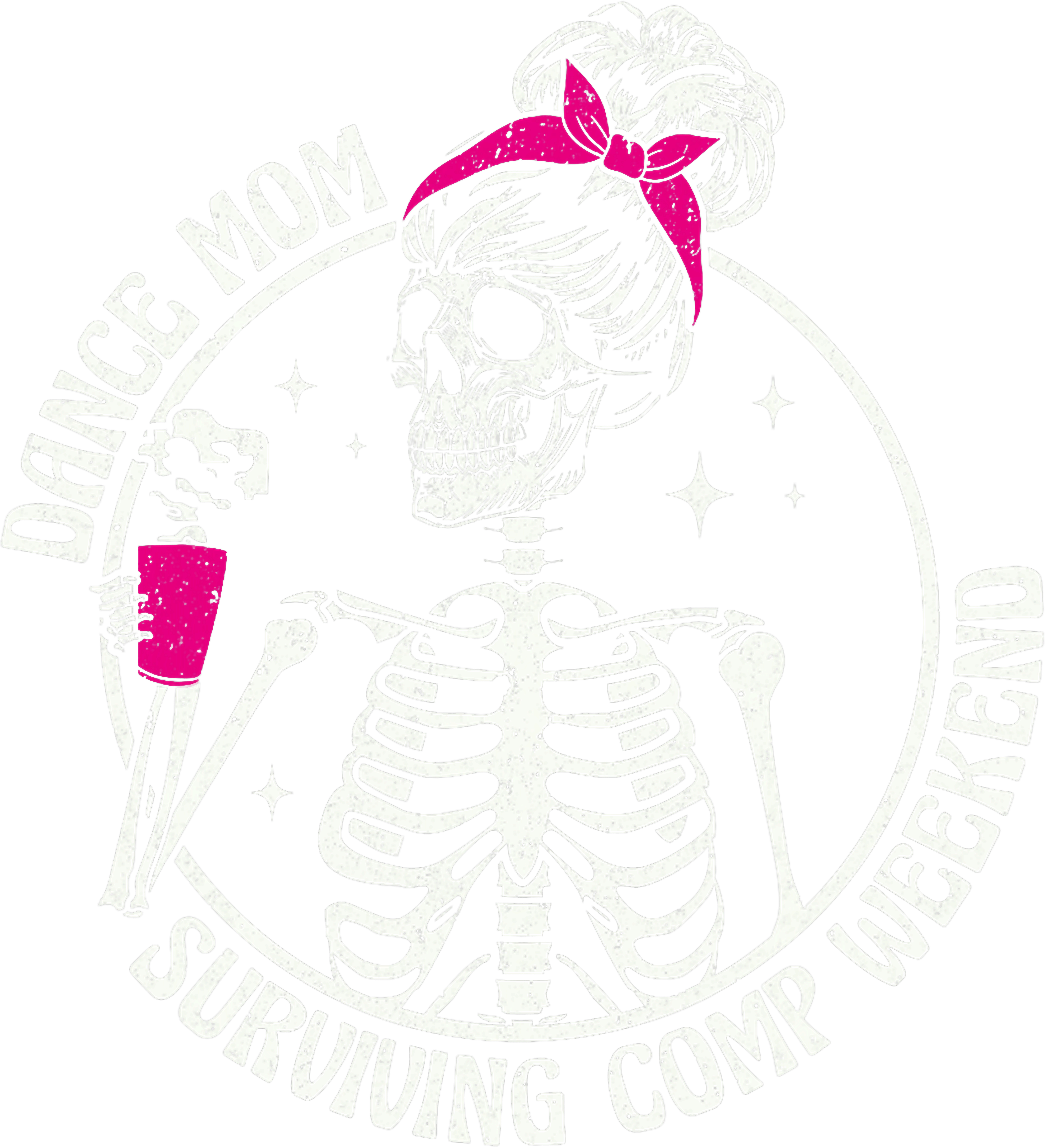 Skeleton Dance Mom DTF Transfer