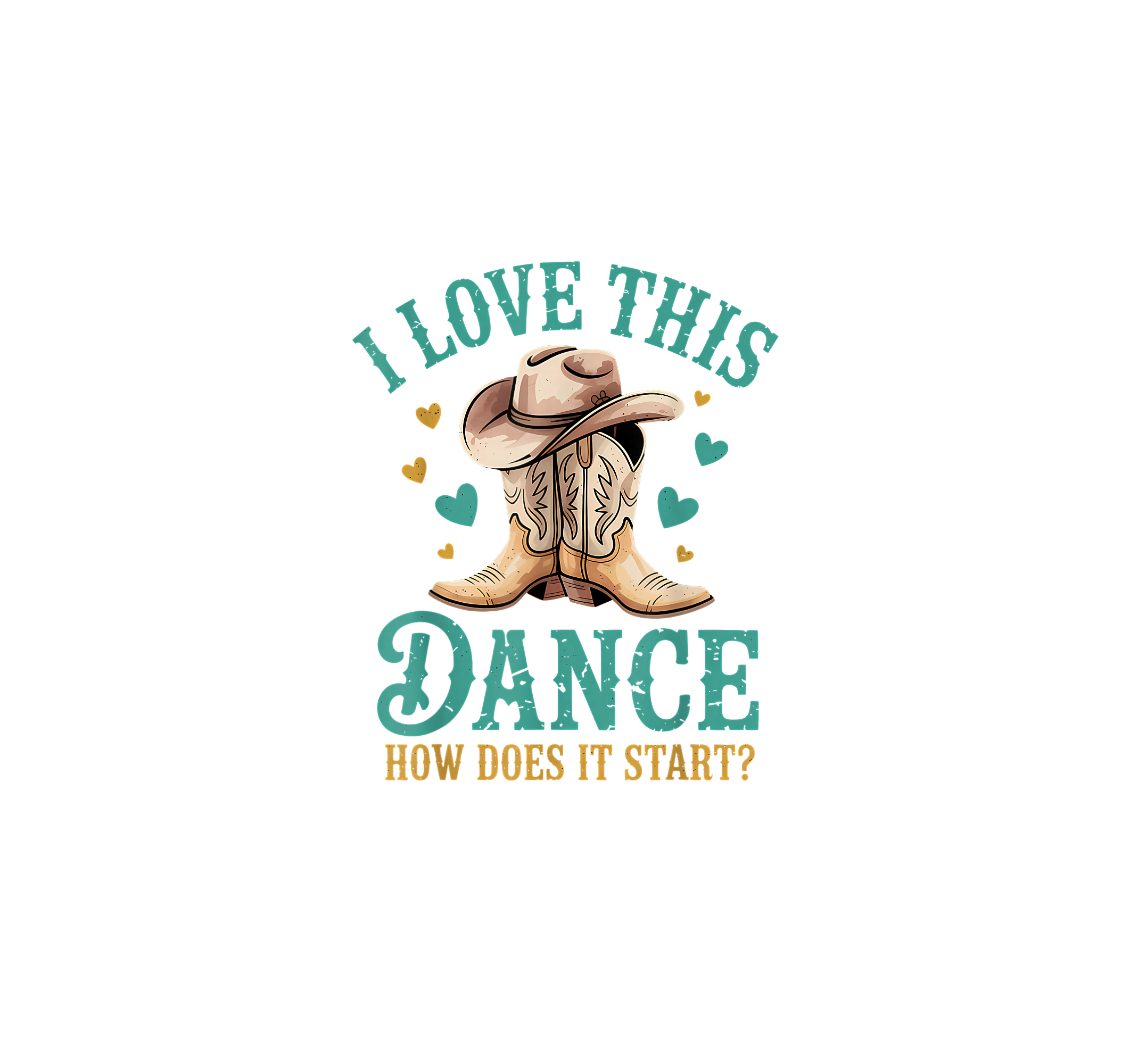 Love This Country Dance DTF Transfer