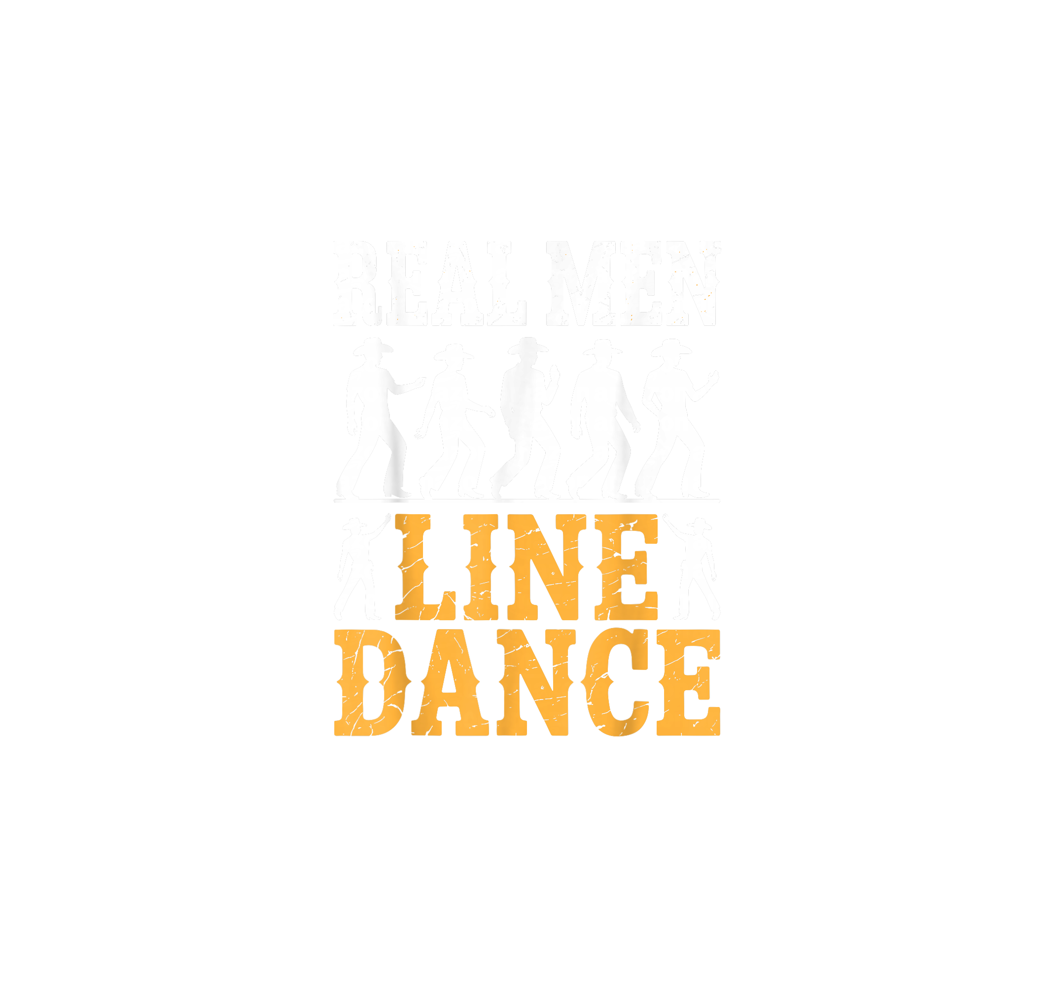 Real Men Line Dance DTF Transfer