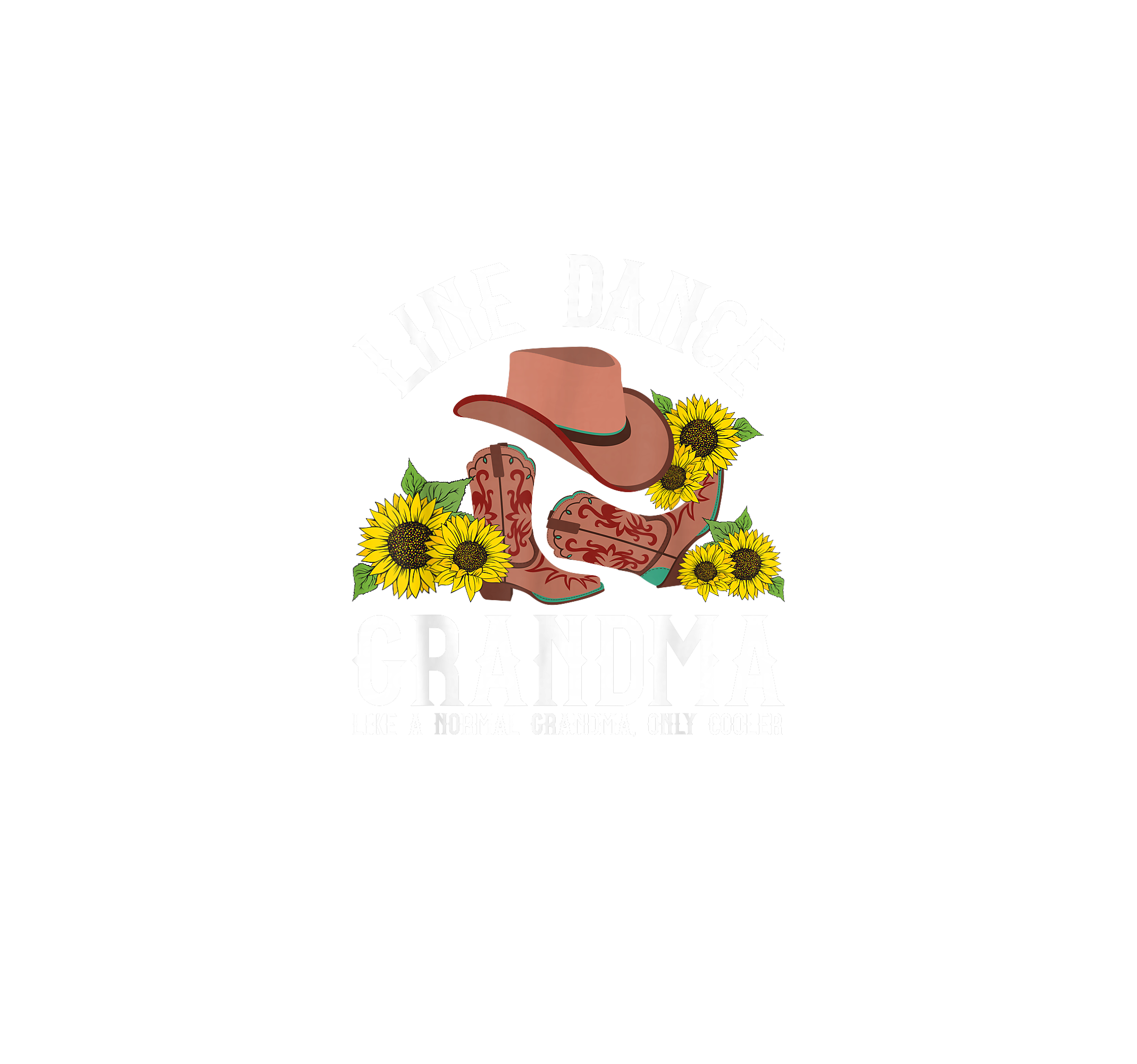 Line Dance Grandma DTF Transfer