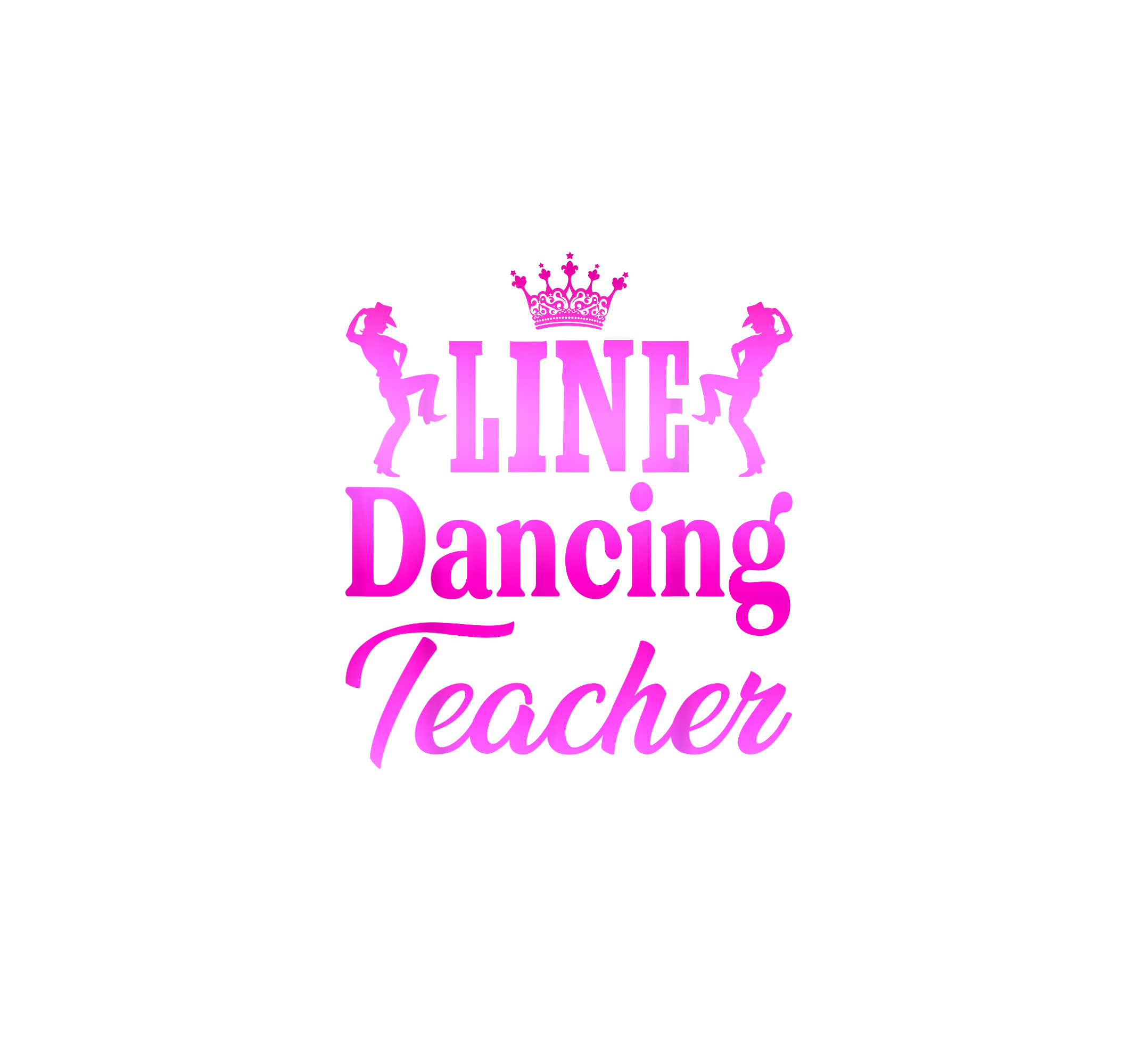 Line Dancing Teacher DTF Transfer