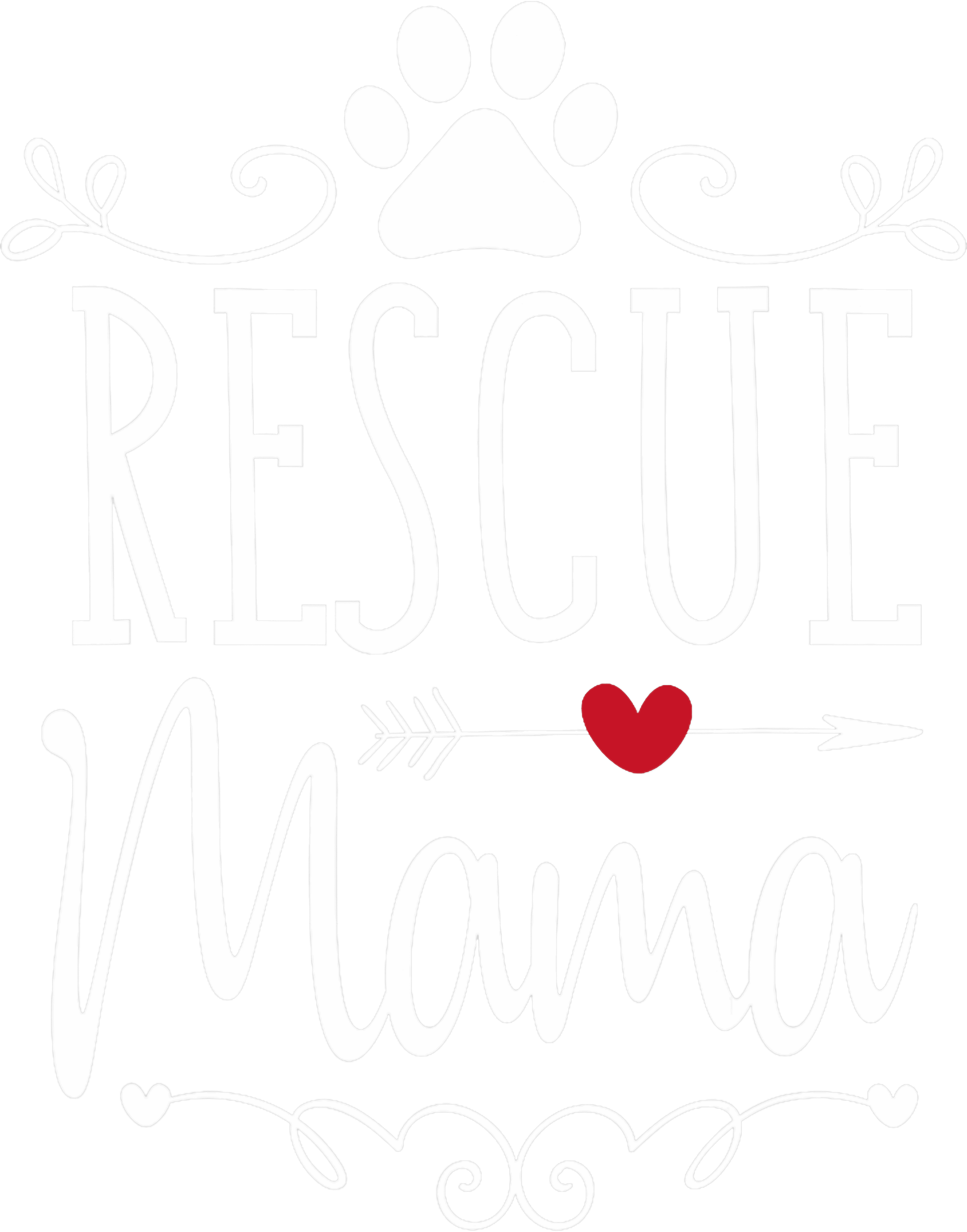 Rescue Mama DTF Transfer