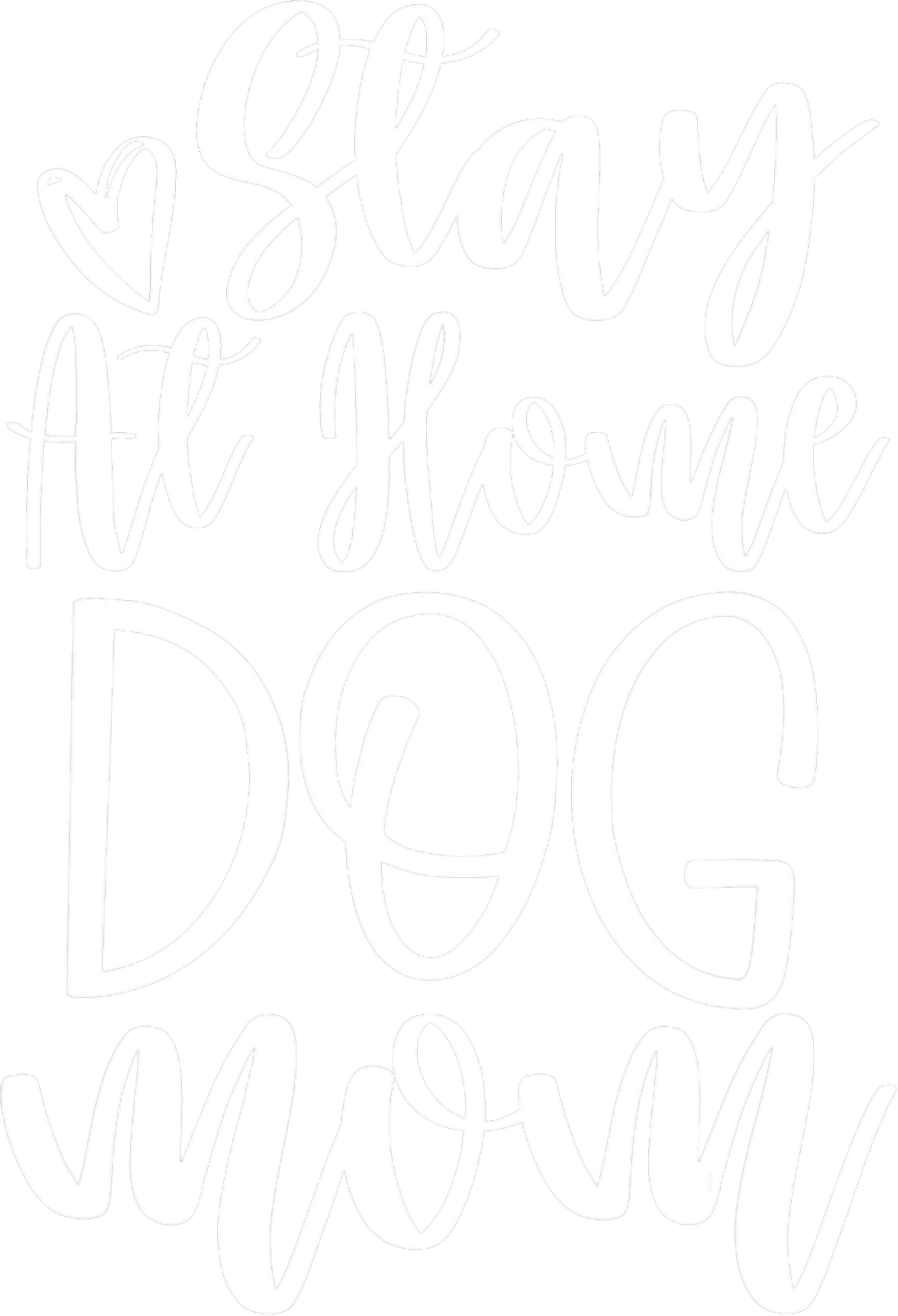 Stay At Home Dog Mom DTF Transfer