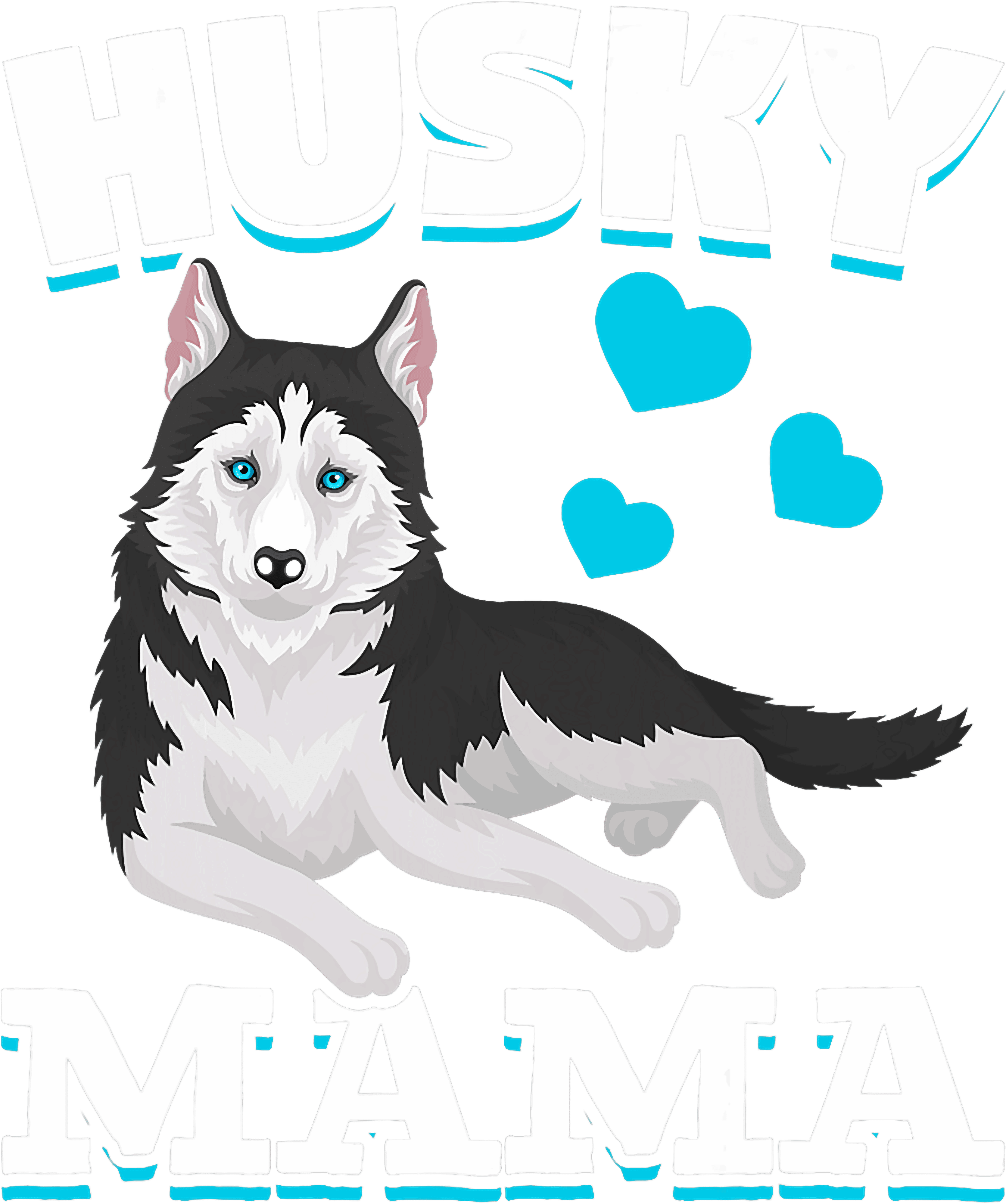 Husky Mama DTF Transfer