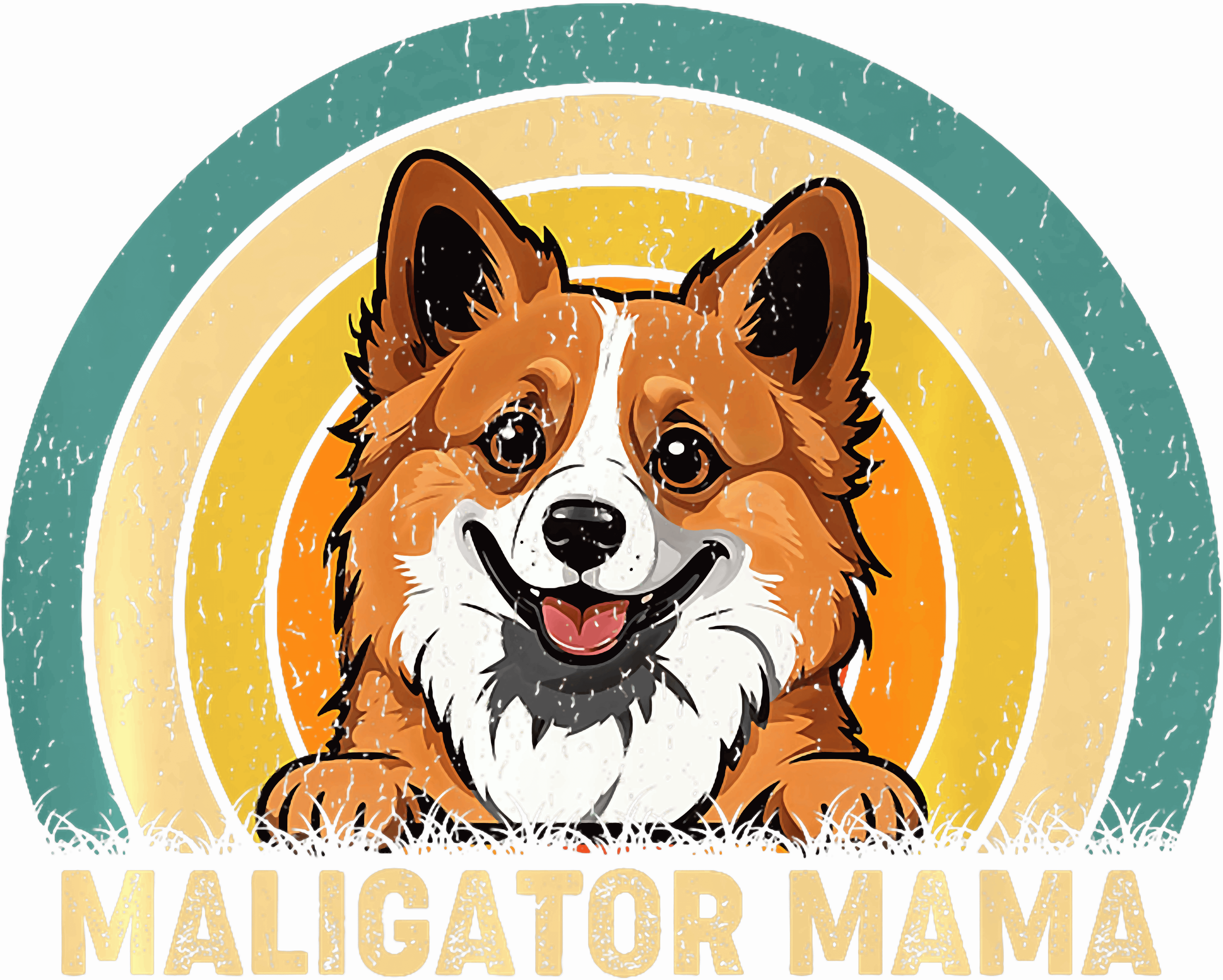 Maligator Mama DTF Transfer