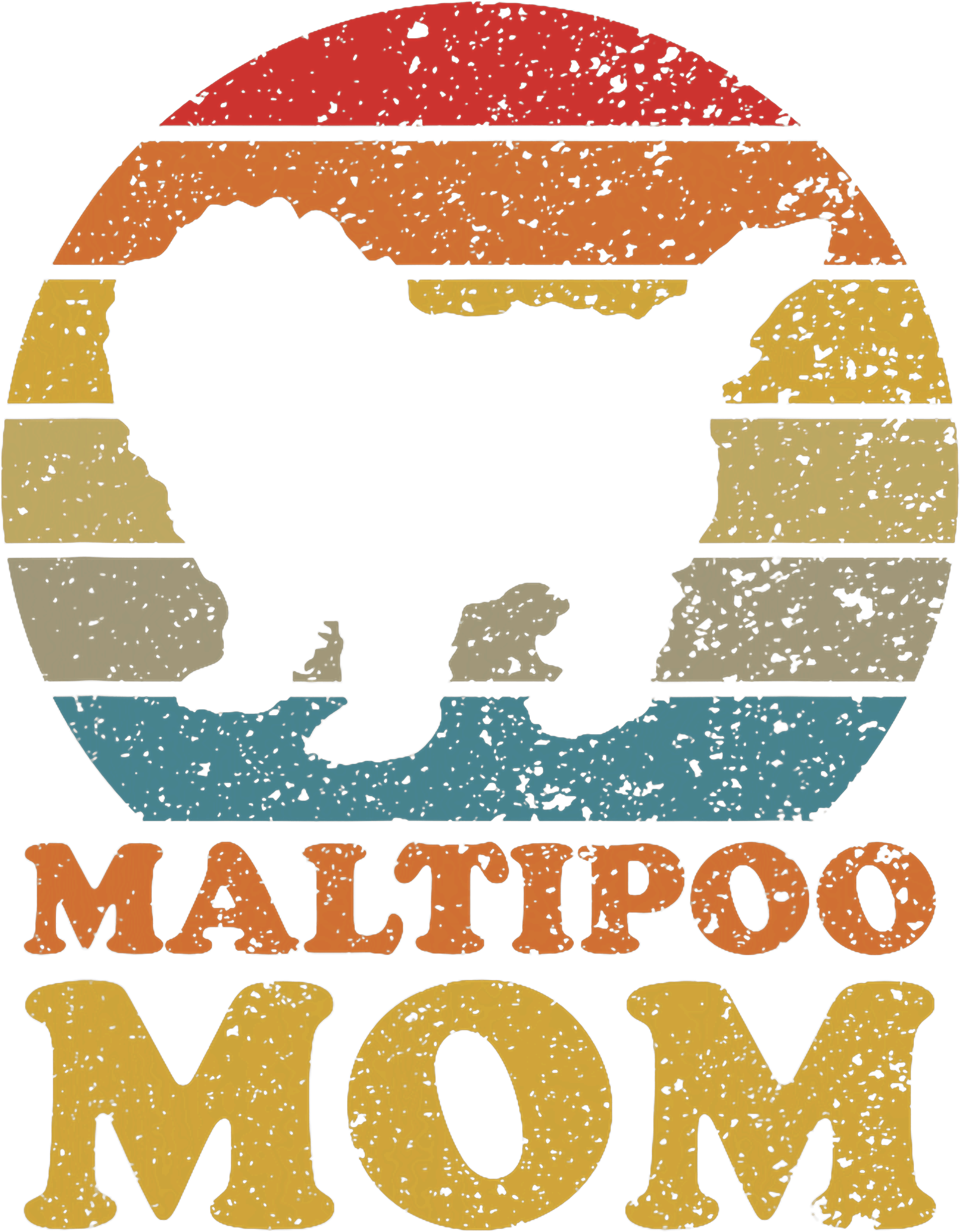 Maltipoo Mom DTF Transfer