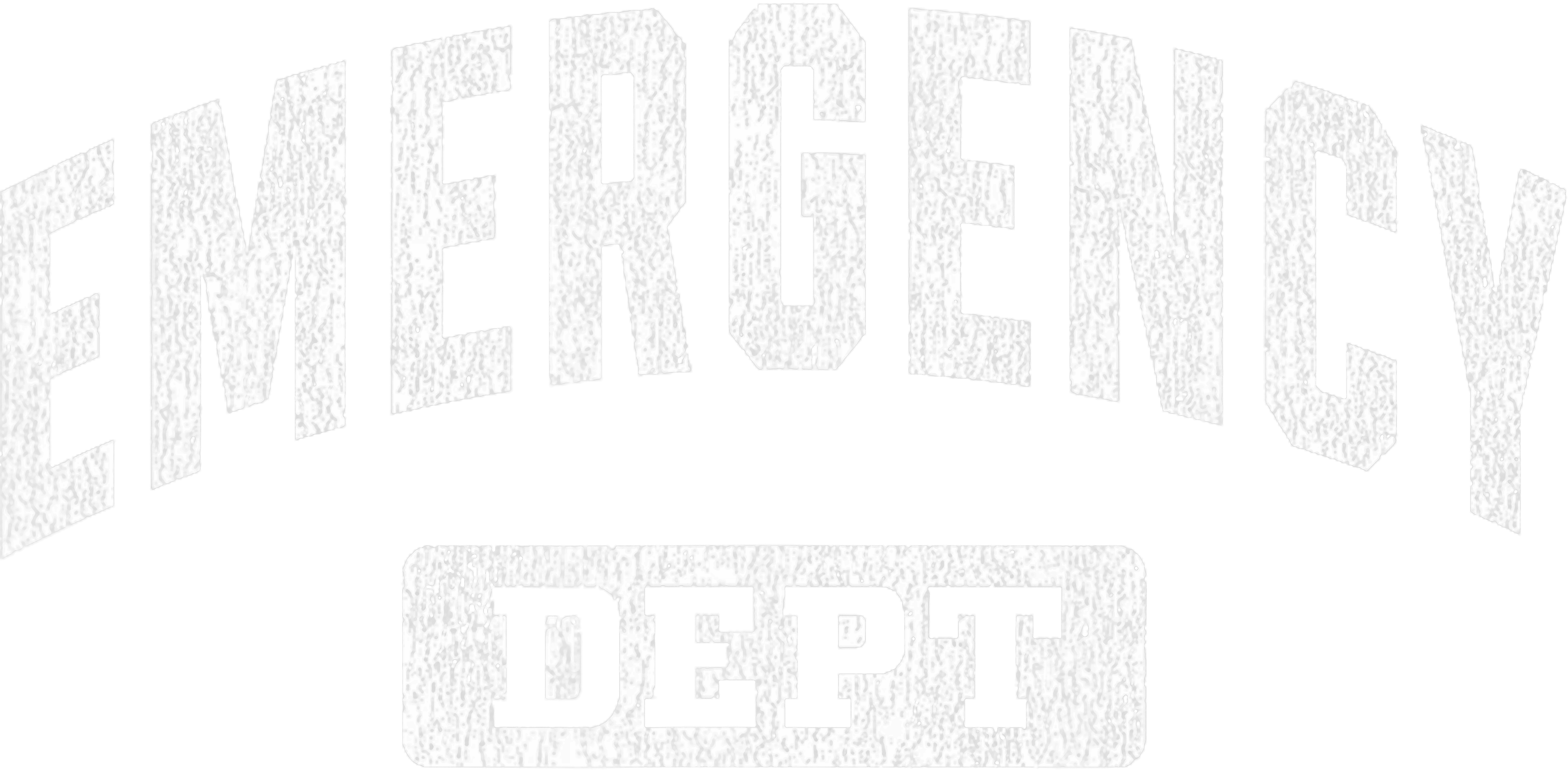 Vintage Emergency Department DTF Transfer